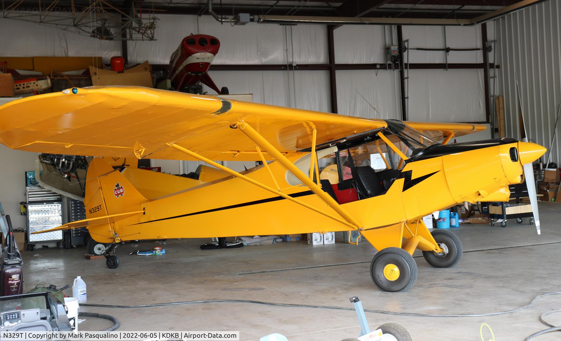 N329T, 1953 Piper PA-18-105 SPECIAL C/N 18-2443, Piper PA-18-105 Special