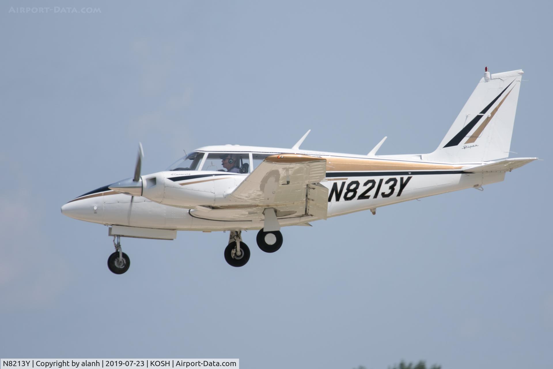 N8213Y, 1966 Piper PA-30 Twin Comanche C/N 30-1340, At AirVenture 2019