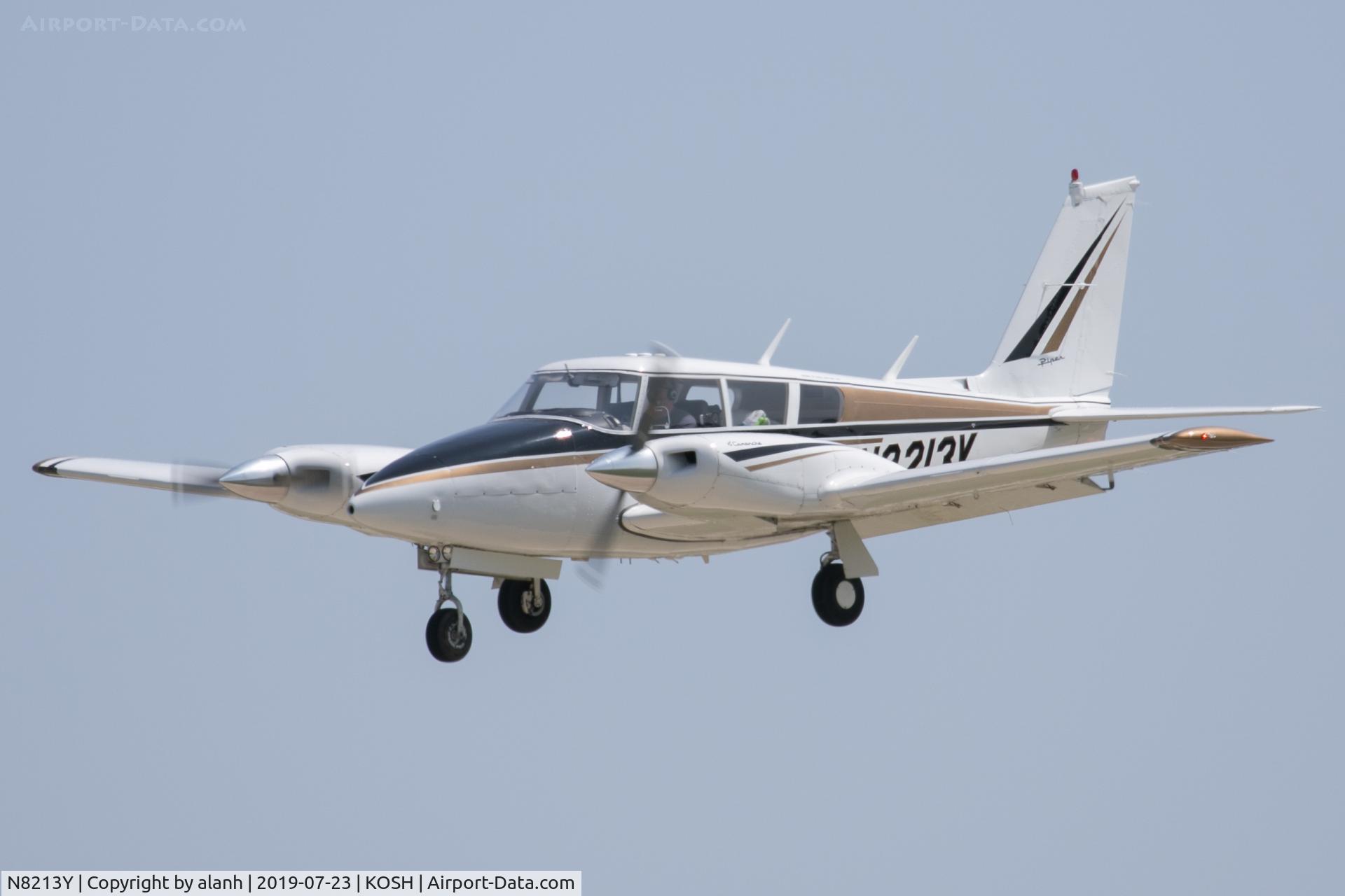 N8213Y, 1966 Piper PA-30 Twin Comanche C/N 30-1340, At AirVenture 2019