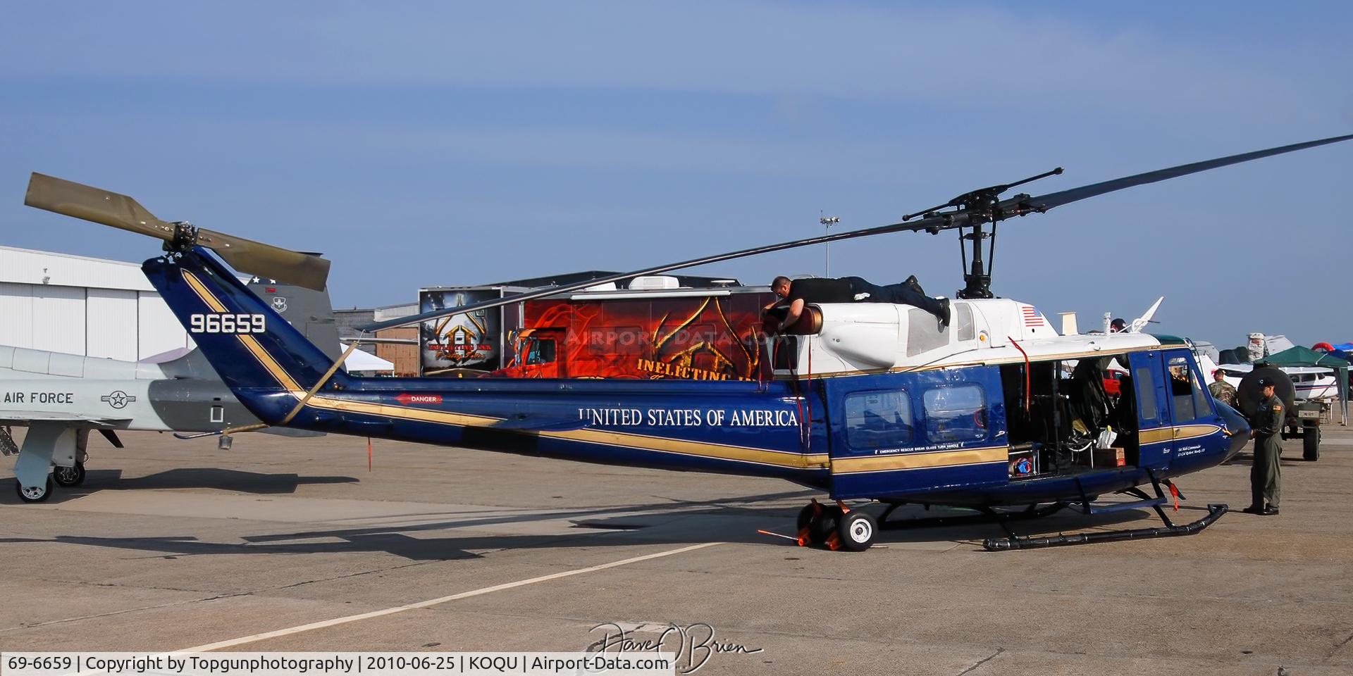 69-6659, Bell UH-1N Iroquois C/N 31065, 1st HS