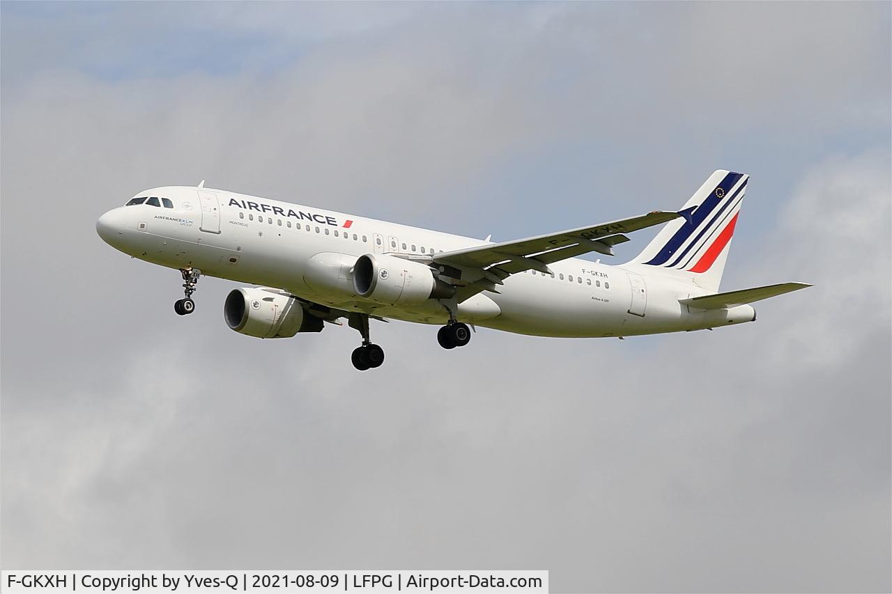 F-GKXH, 2002 Airbus A320-214 C/N 1924, Airbus A320-214, Short approach rwy 26L, Roissy Charles De Gaulle airport (LFPG-CDG)