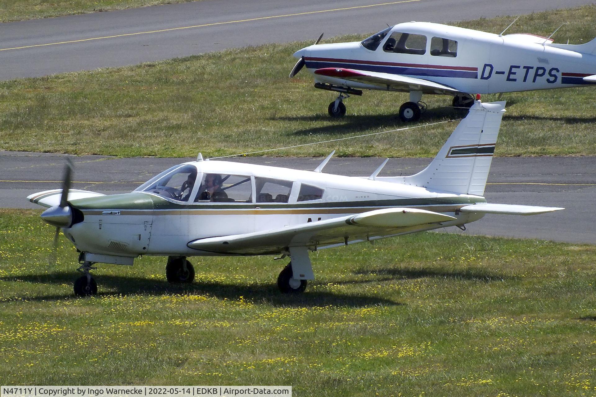 N4711Y, 1973 Piper PA-28R-200 Cherokee Arrow C/N 28R-7335424, Piper PA-28R-200 Cherokee Arrow at Bonn-Hangelar airfield '2205-06