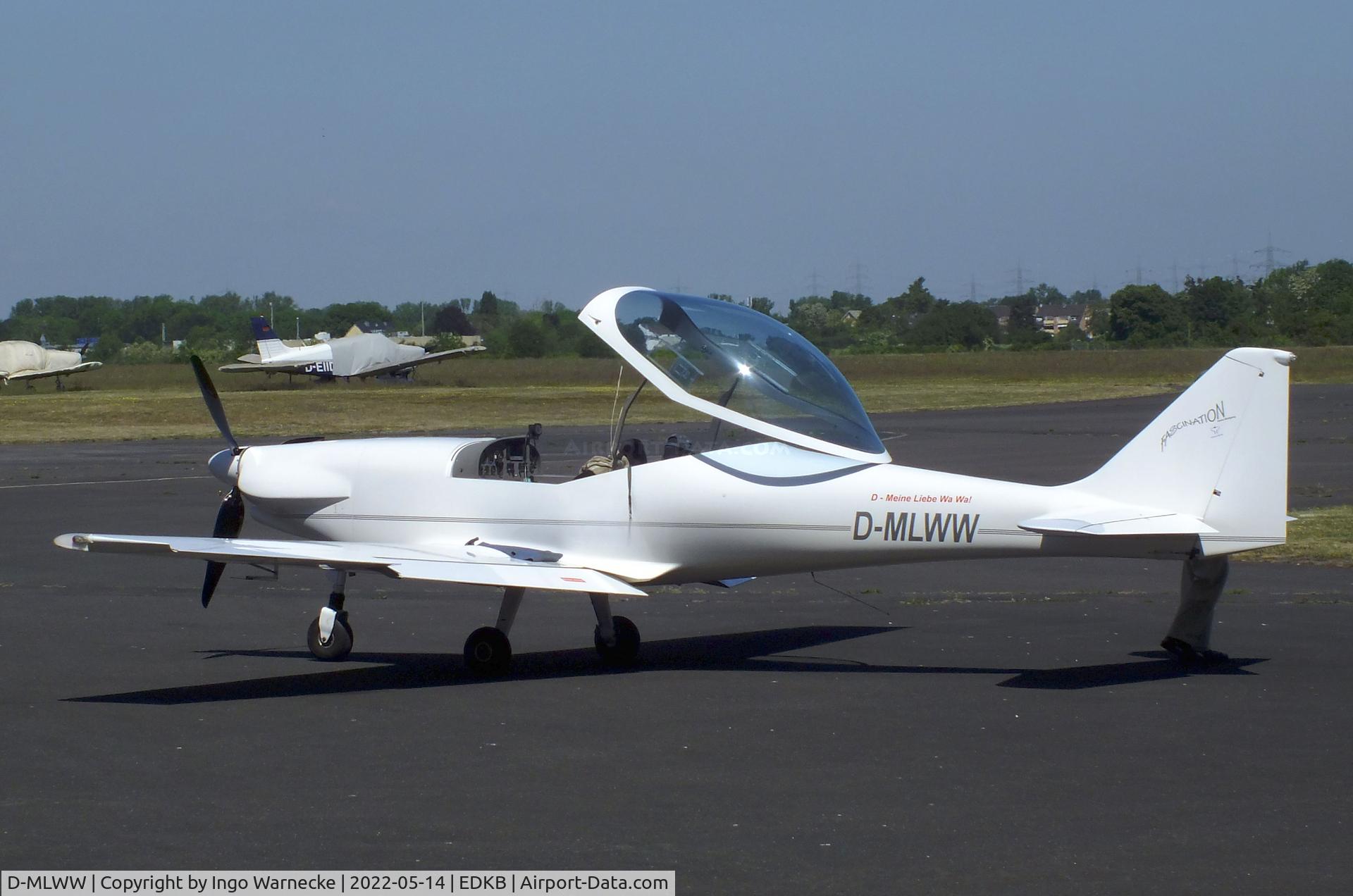 D-MLWW, WDFL Dallach D4 Fascination C/N 126, WDFL Dallach D4 Fascination at Bonn-Hangelar airfield '2205-06