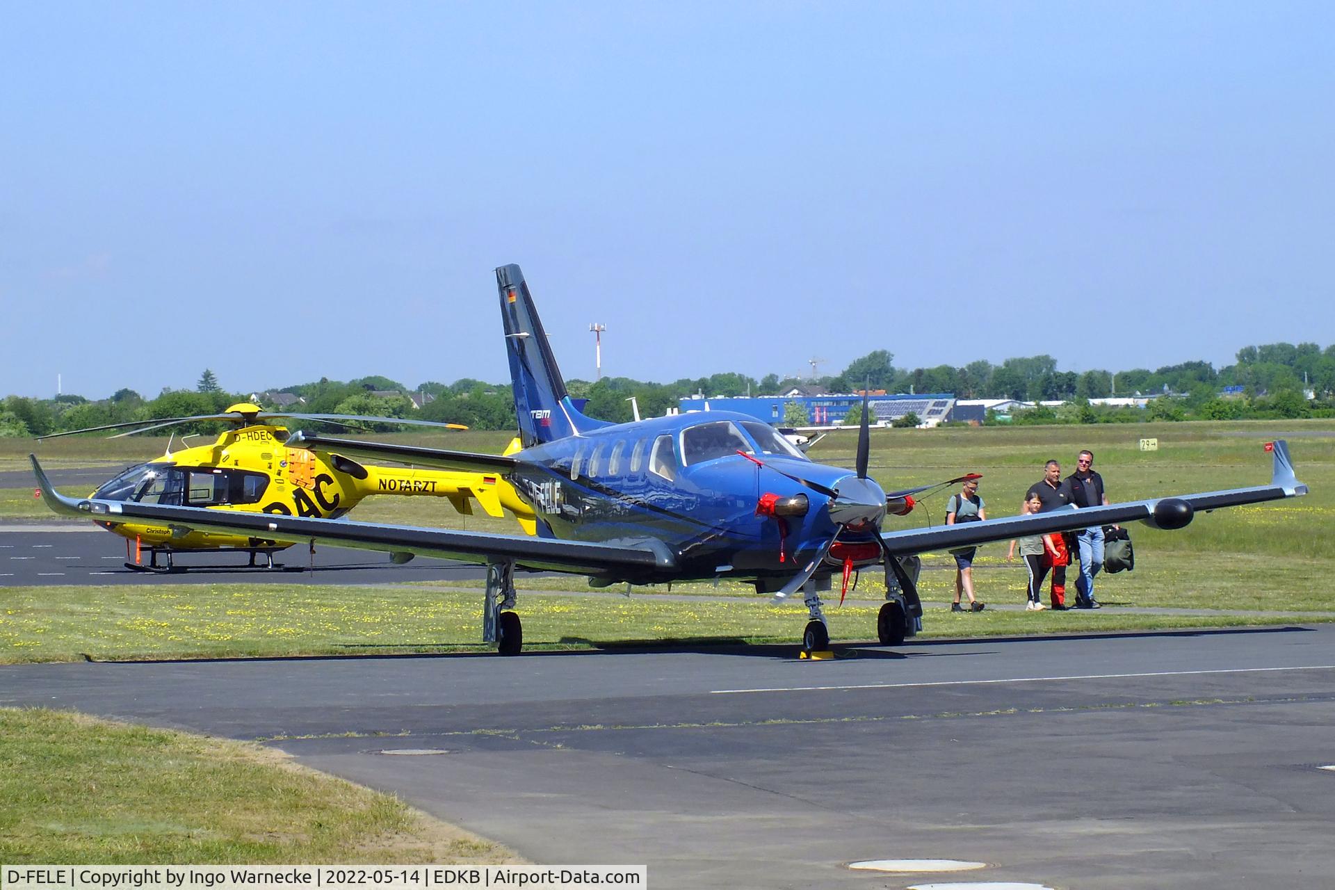 D-FELE, 2019 Socata TBM-930 C/N 1266, SOCATA TBM-930 at Bonn-Hangelar airfield '2205-06