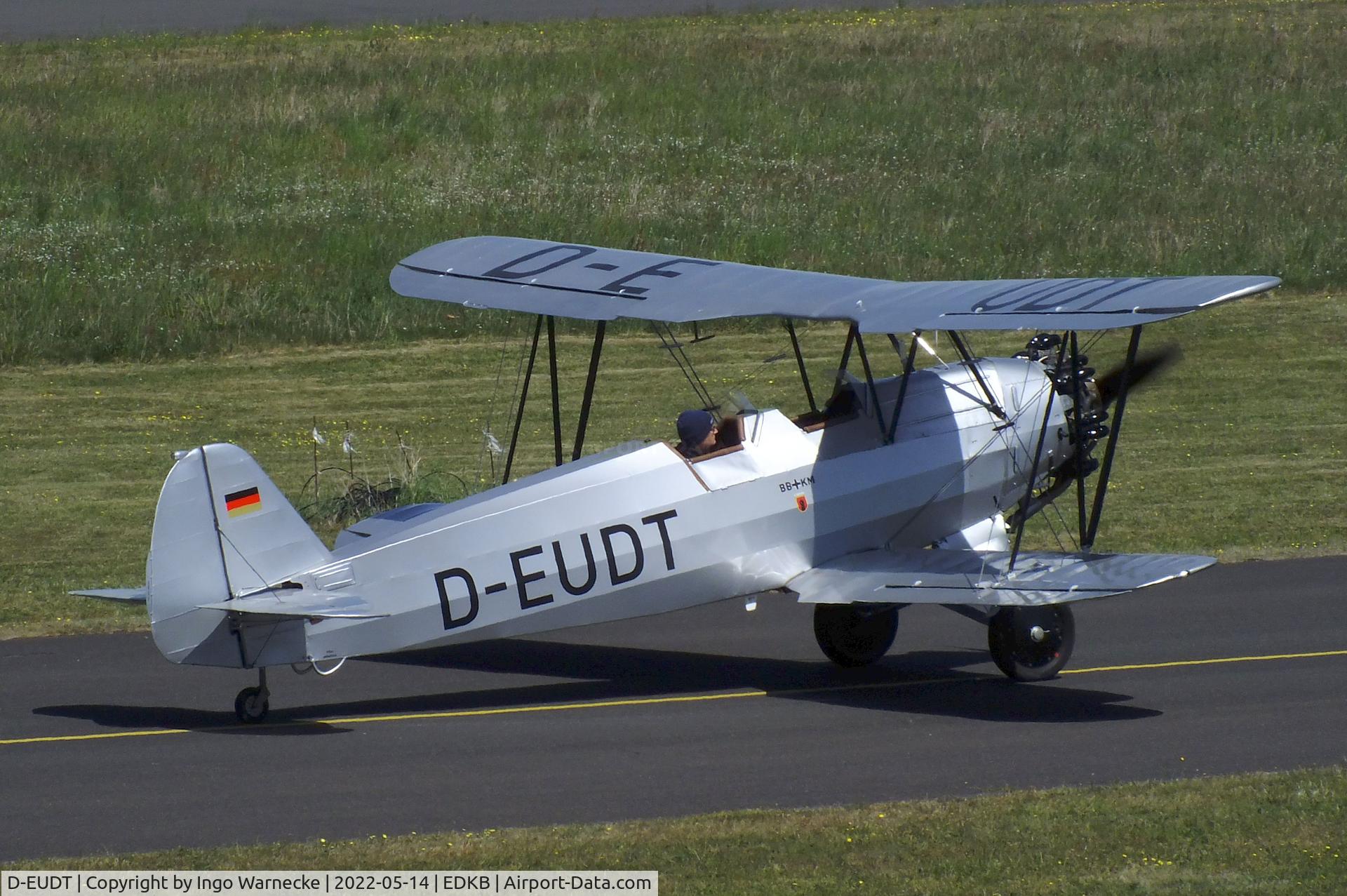 D-EUDT, 1940 Focke-Wulf Fw-44J Stieglitz C/N 2775, Focke-Wulf Fw 44J Stieglitz at Bonn-Hangelar airfield '2205-06