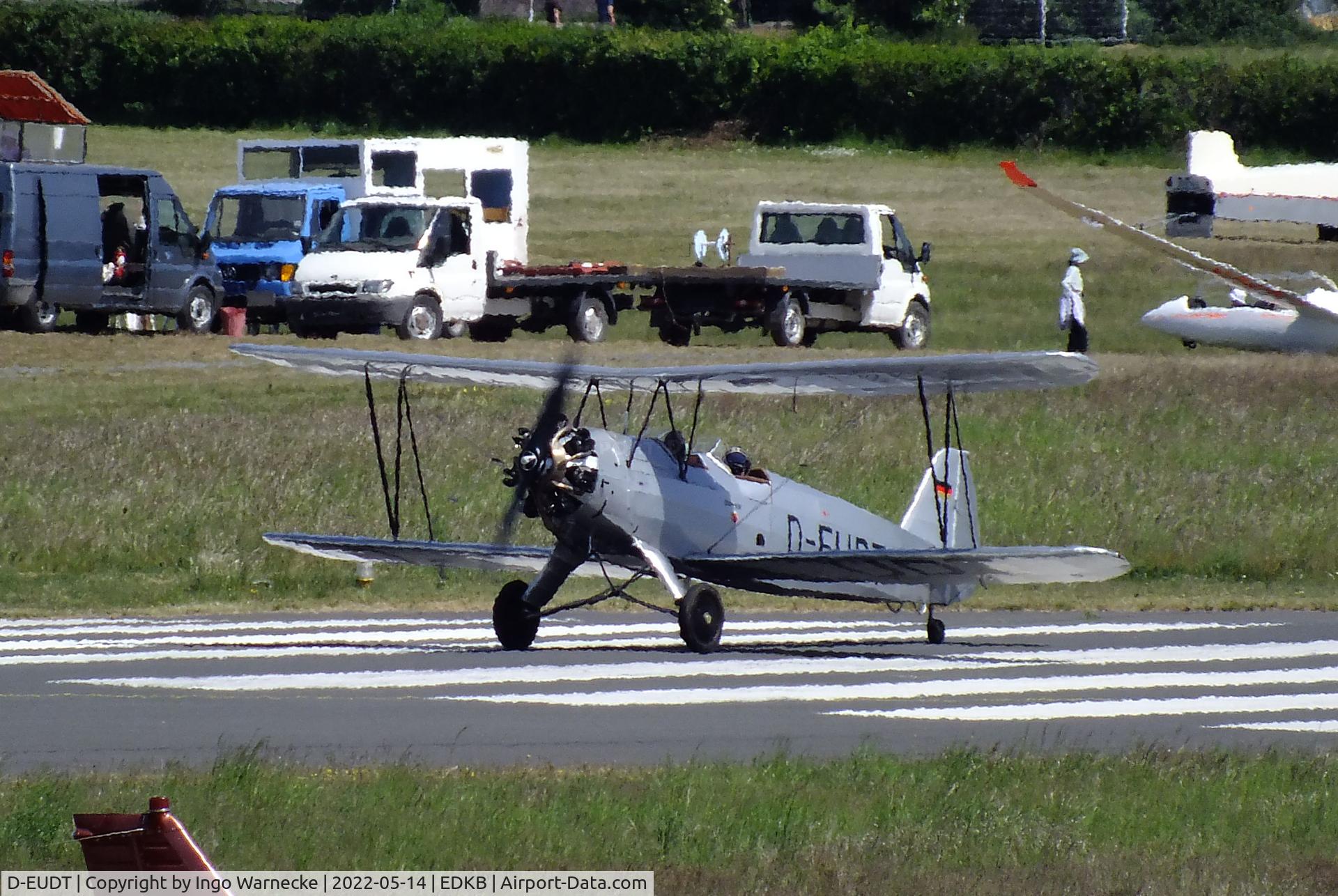 D-EUDT, 1940 Focke-Wulf Fw-44J Stieglitz C/N 2775, Focke-Wulf Fw 44J Stieglitz at Bonn-Hangelar airfield '2205-06