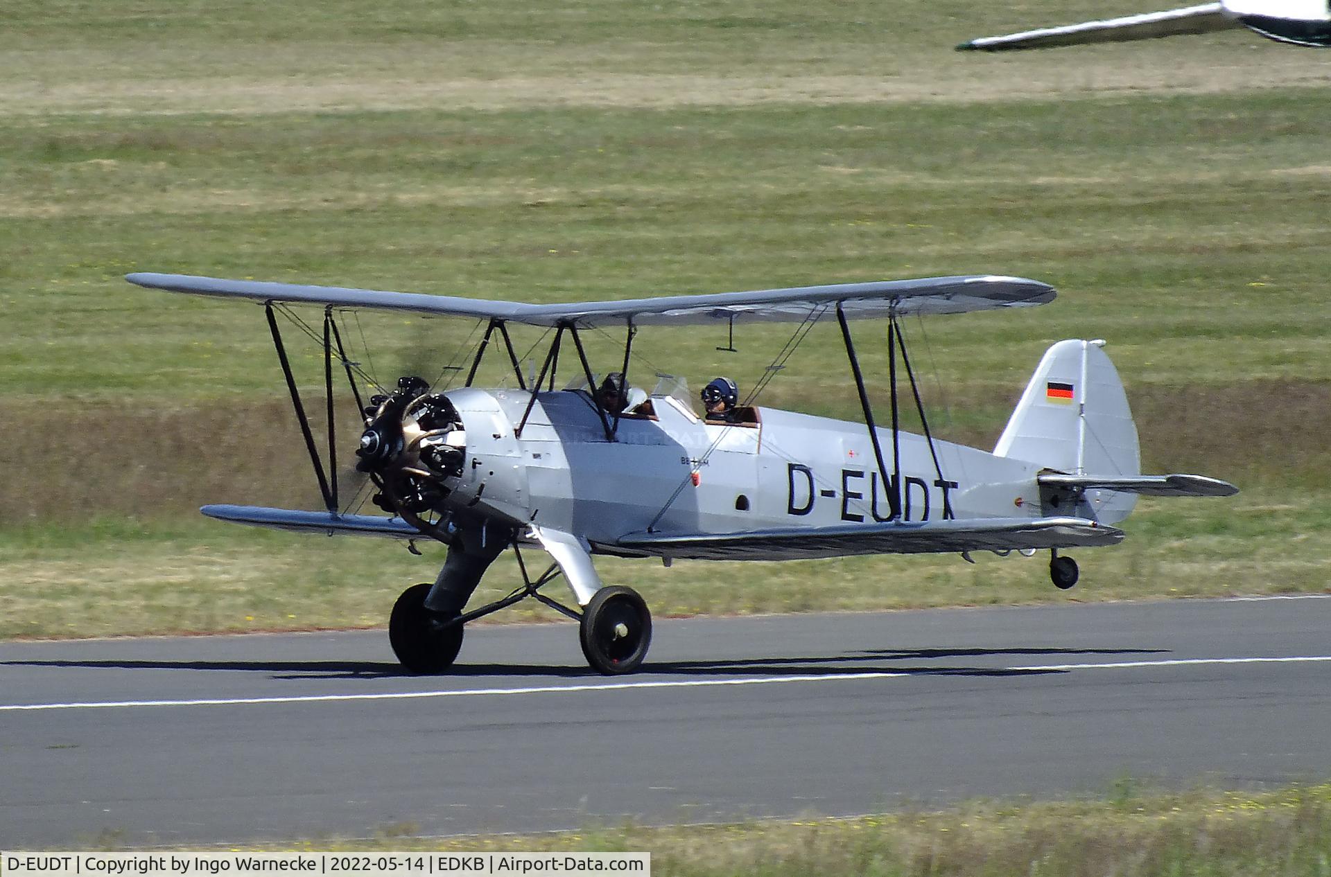 D-EUDT, 1940 Focke-Wulf Fw-44J Stieglitz C/N 2775, Focke-Wulf Fw 44J Stieglitz at Bonn-Hangelar airfield '2205-06
