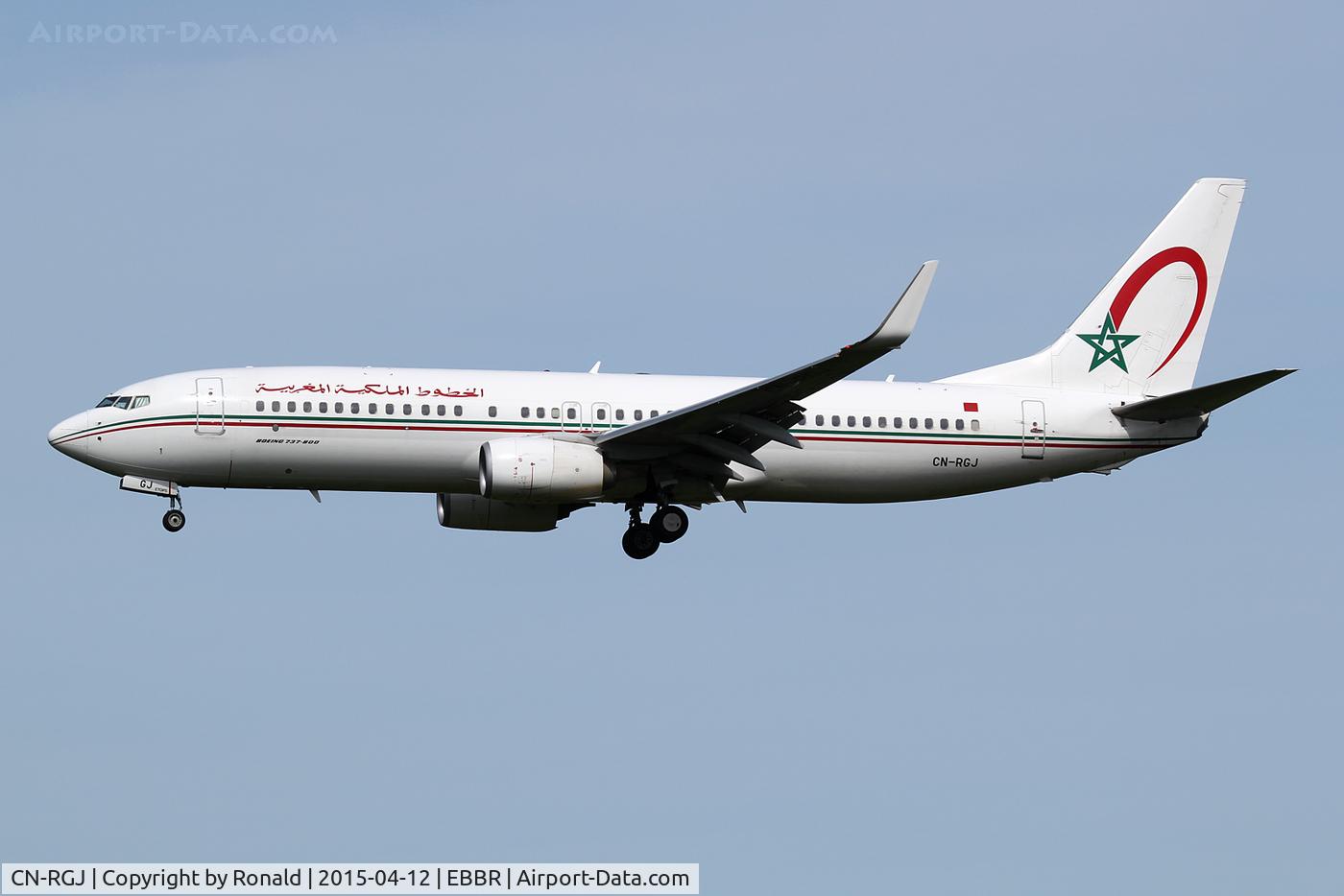 CN-RGJ, 2012 Boeing 737-8B6 C/N 33072, at bru