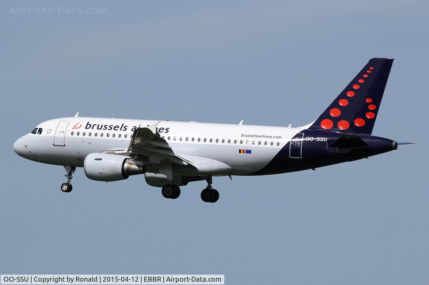 OO-SSU, 2004 Airbus A319-111 C/N 2230, at bru