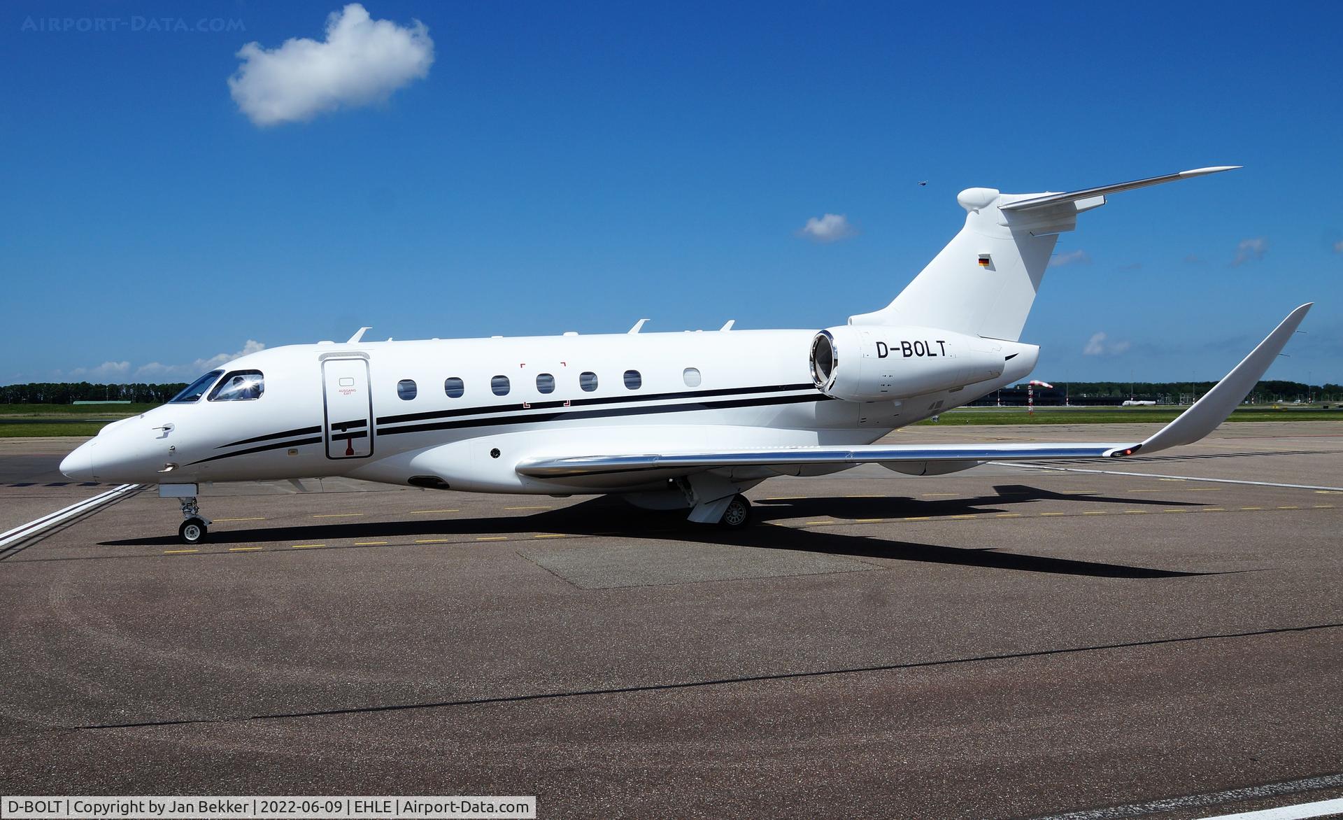 D-BOLT, 2020 Embraer EMB-550 Praetor 600 C/N 55020144, Lelystad Airport