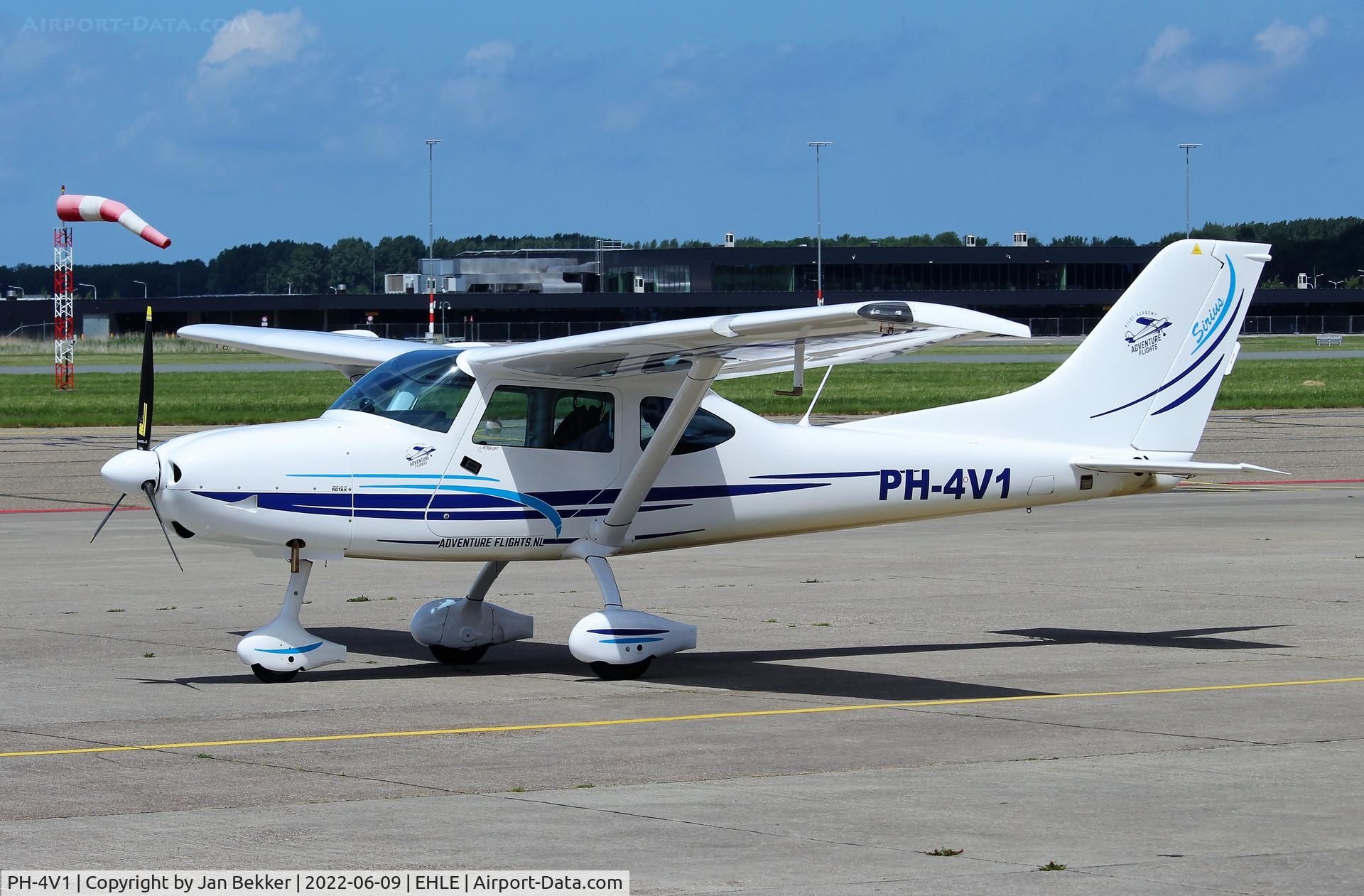PH-4V1, TL Ultralight TL-3000 Sirius C/N S21 I 210, Lelystad Airport