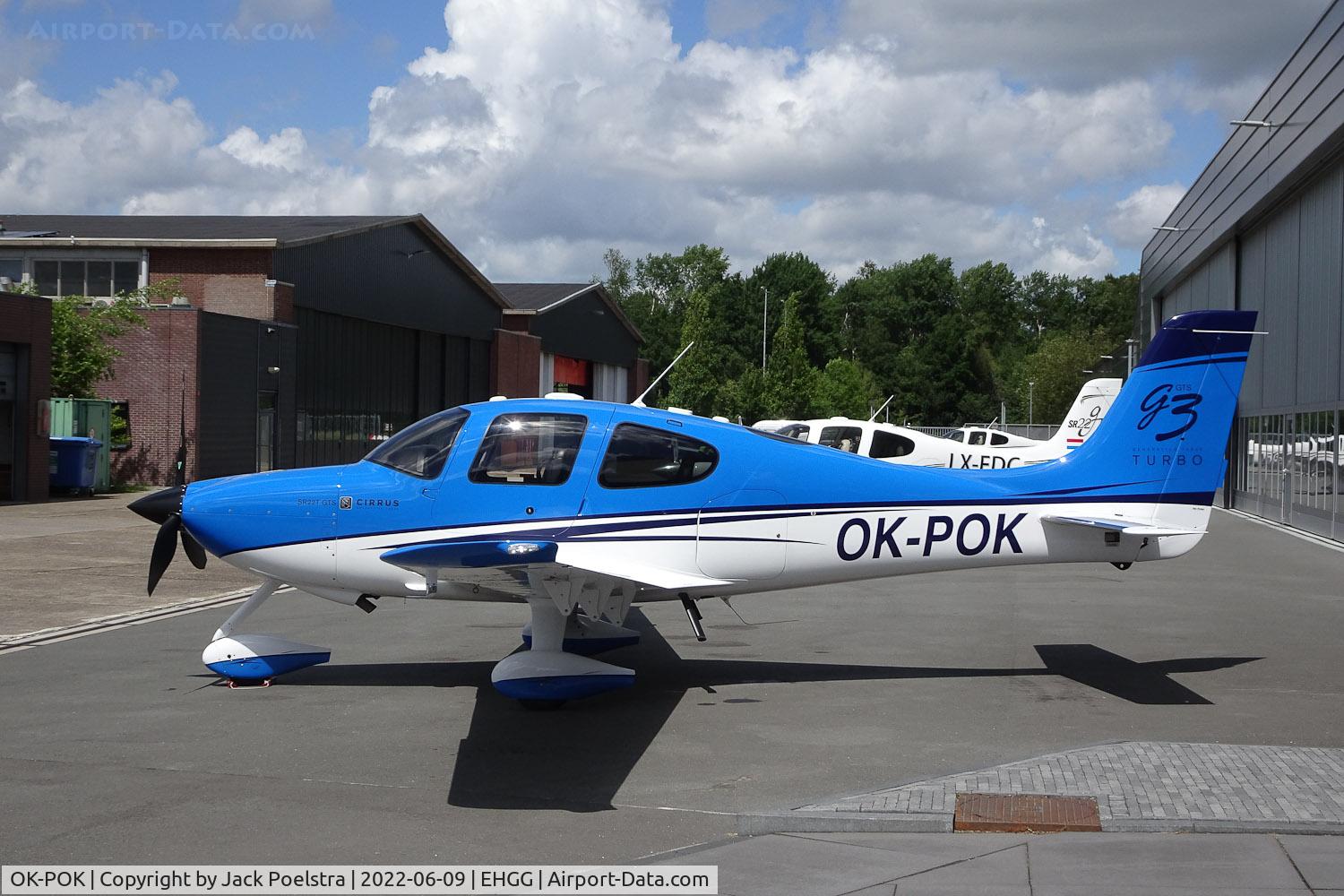 OK-POK, Cirrus SR22 G3 GTSX Turbo C/N 2736, At Groningen airport