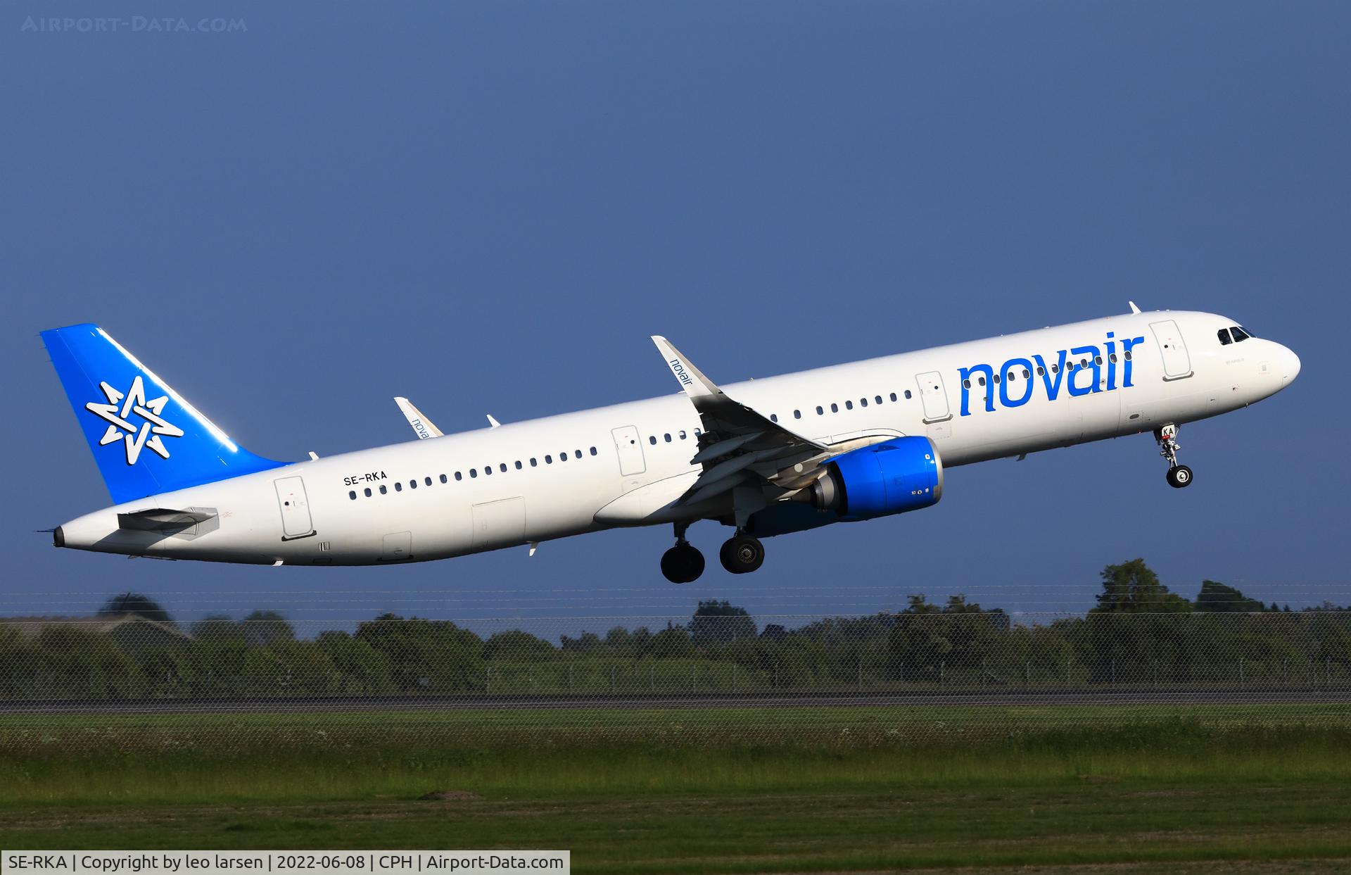 SE-RKA, 2017 Airbus A321-251N C/N 7746, Copenhagen T/O R-22R 8.6.2022