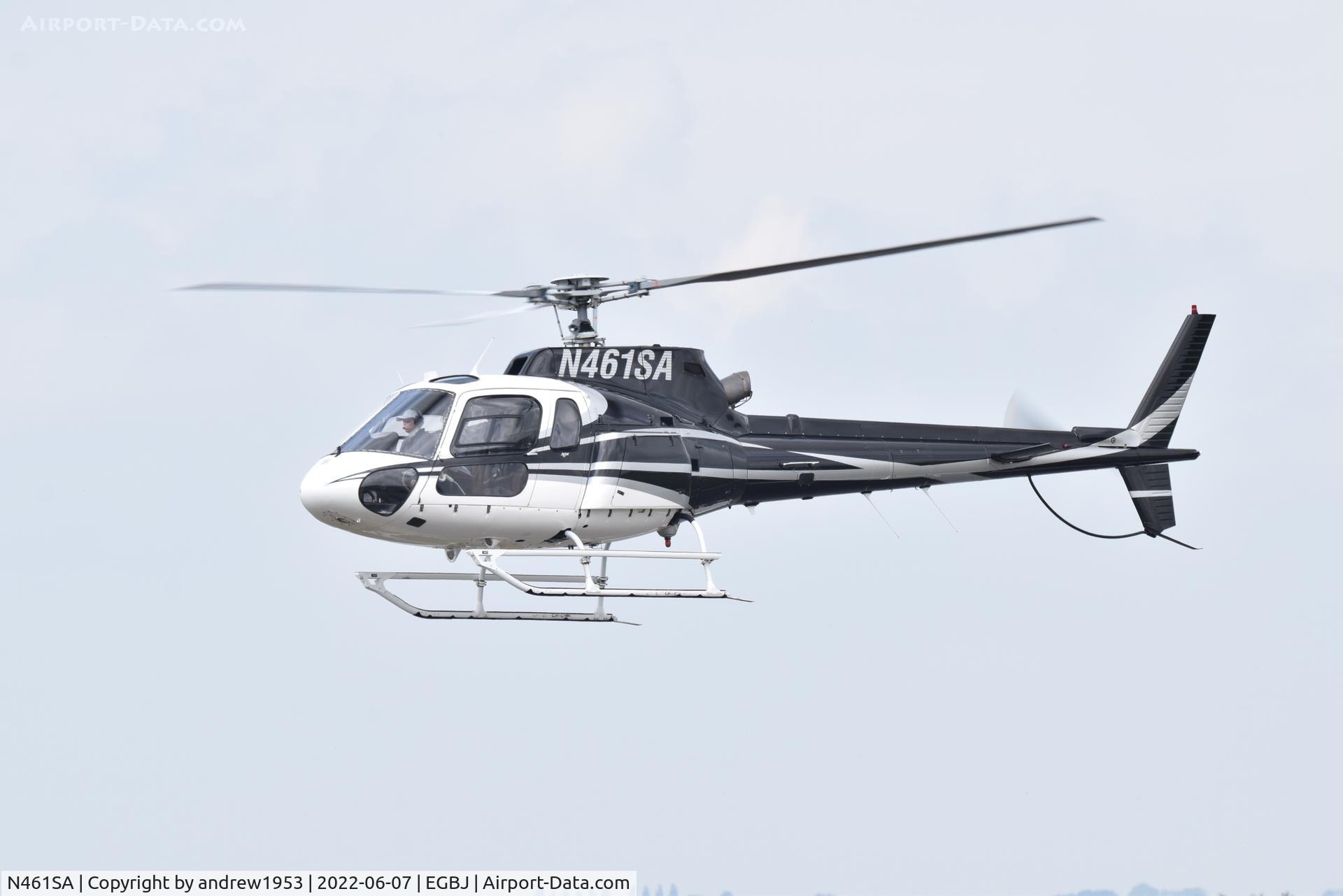 N461SA, 2002 Eurocopter AS-350B-2 Ecureuil C/N 3605, N461SA at Gloucestershire Airport.