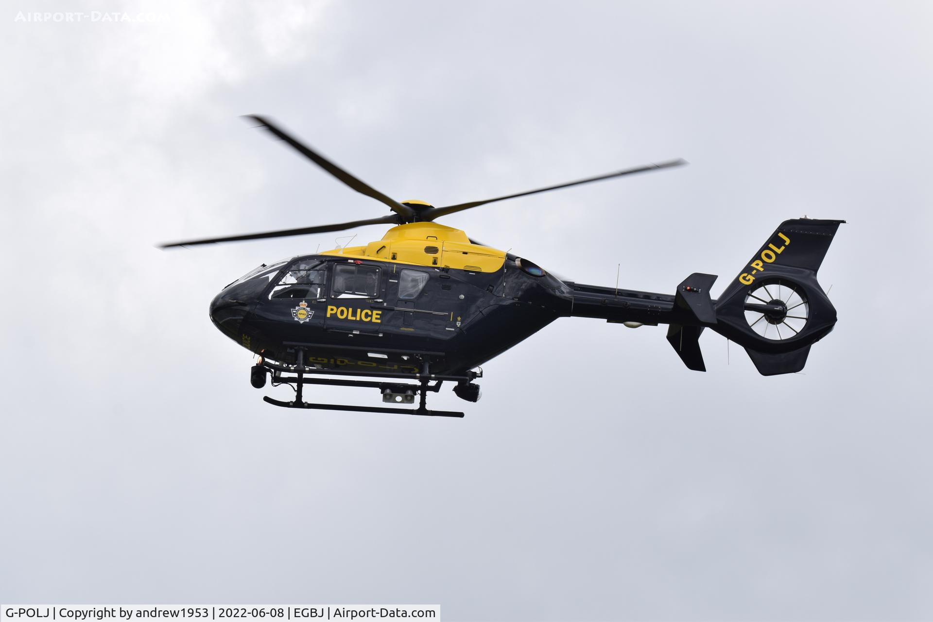 G-POLJ, 2004 Eurocopter EC-135T-2 C/N 0333, G-POLJ at Gloucestershire Airport.