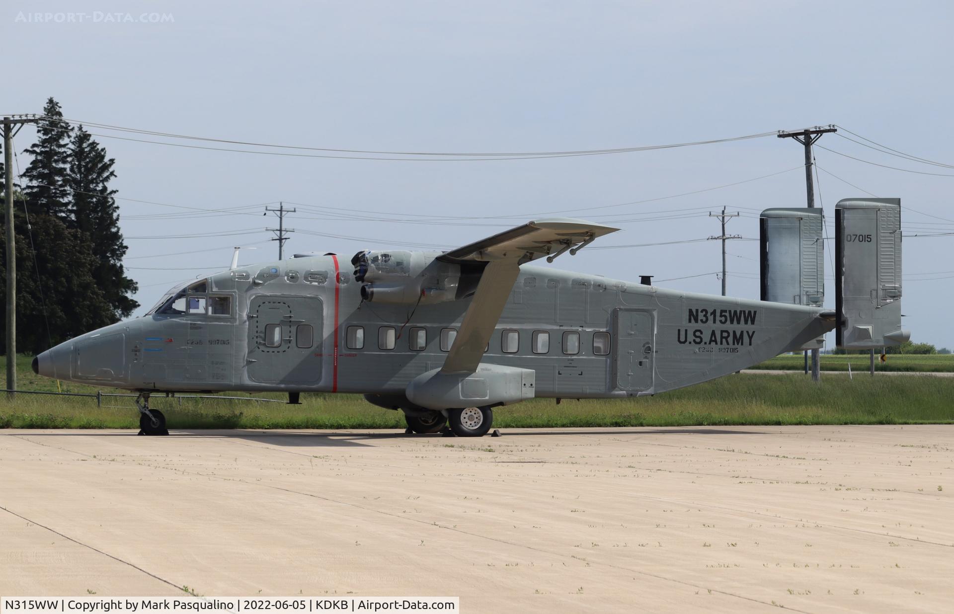 N315WW, 1992 Short C-23B Sherpa C/N SH3215, Short C-23B Sherpa