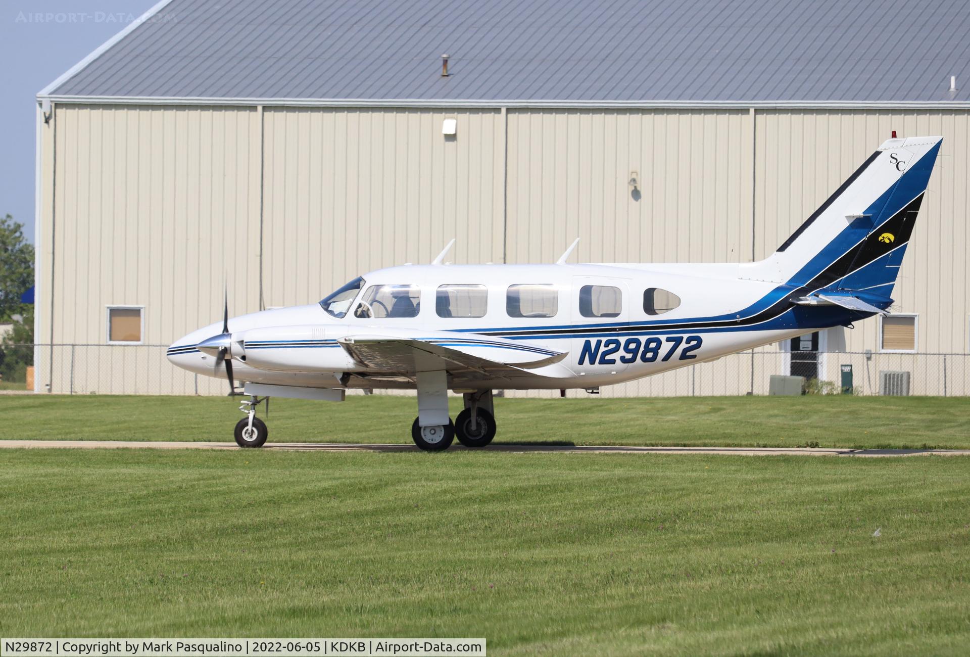 N29872, 1972 Piper PA-31-310 Navajo C/N 31-7300932, Piper PA-31-310
