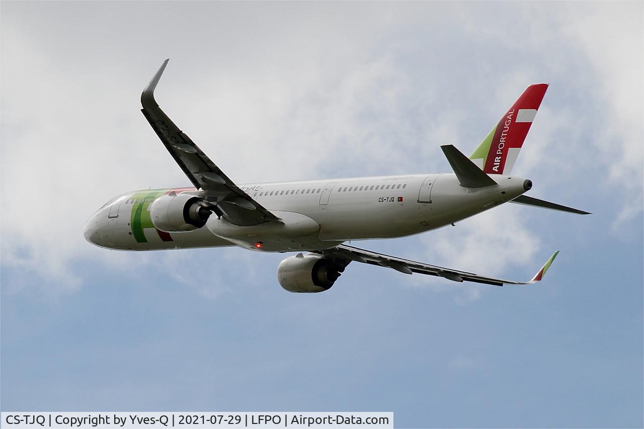 CS-TJQ, 2019 Airbus A321-251NX C/N 9308, Airbus A321-251NX, Climbing from rwy 24, Paris Orly airport (LFPO-ORY)