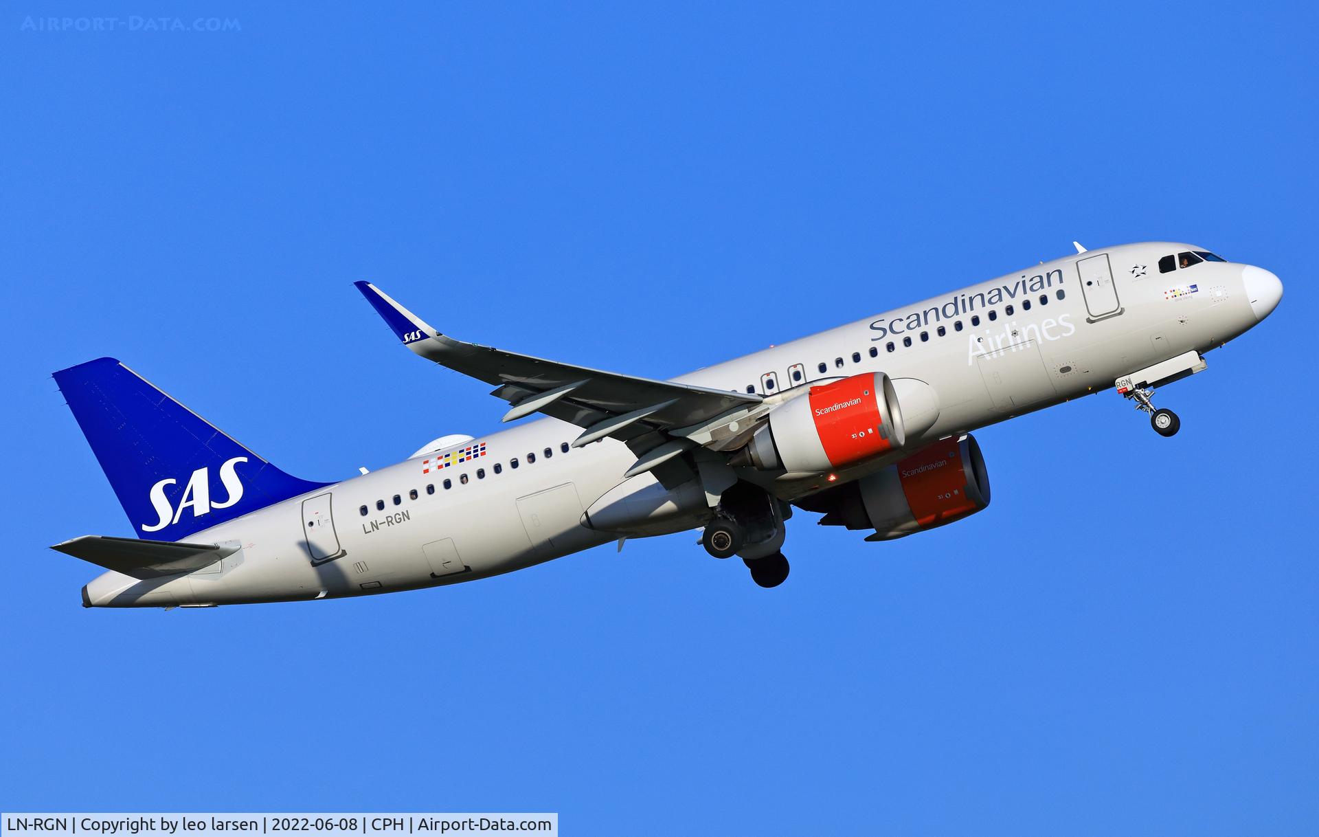 LN-RGN, 2016 Airbus A320-251N C/N 7341, Copenhagen 8.6.2022