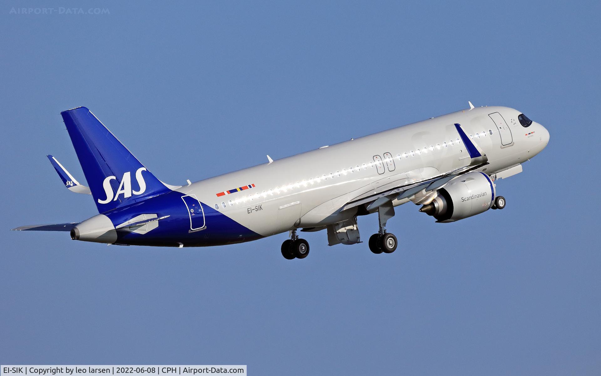 EI-SIK, 2022 Airbus A320-251N C/N 10716, Copenhagen 8.6.2022