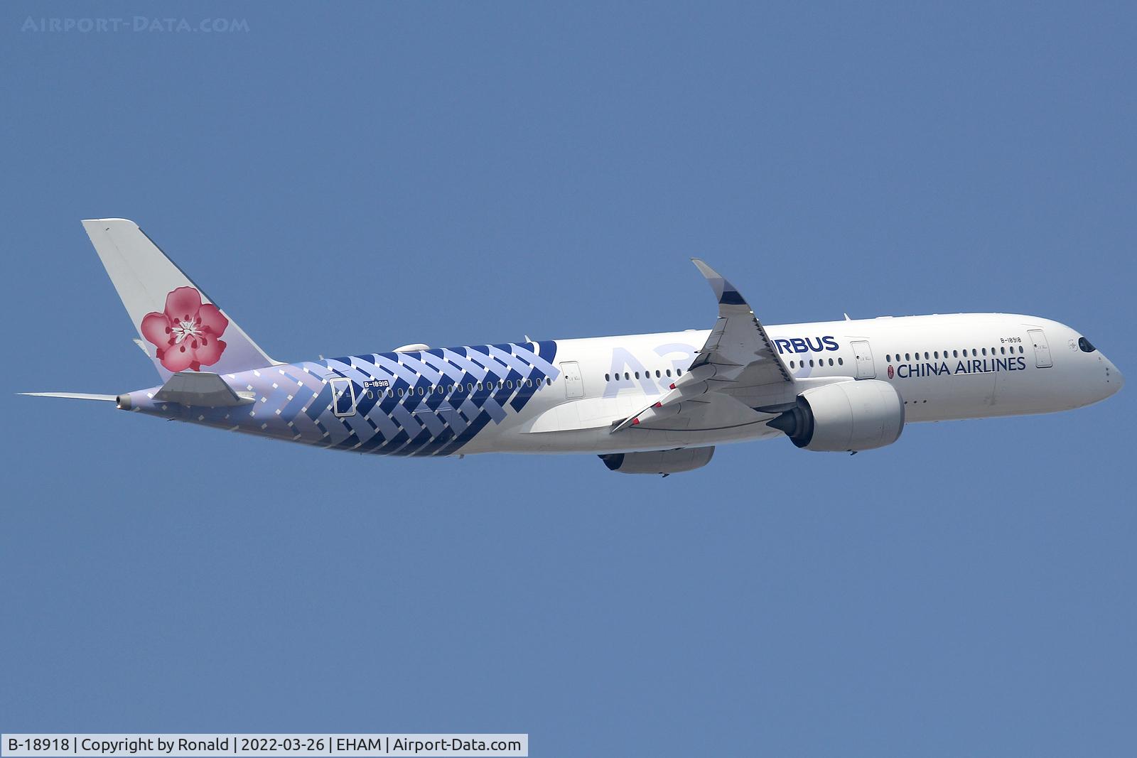 B-18918, 2018 Airbus A350-941 C/N 239, at spl