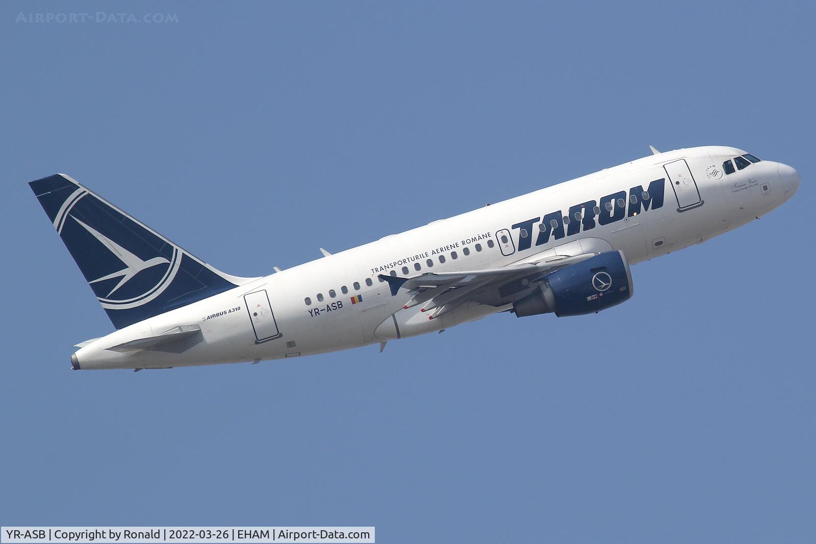 YR-ASB, 2006 Airbus A318-111 C/N 2955, at spl