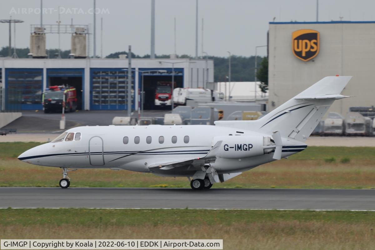 G-IMGP, 2006 Raytheon Hawker 850XP C/N 258778, Arrival from Farnborough (FAB)