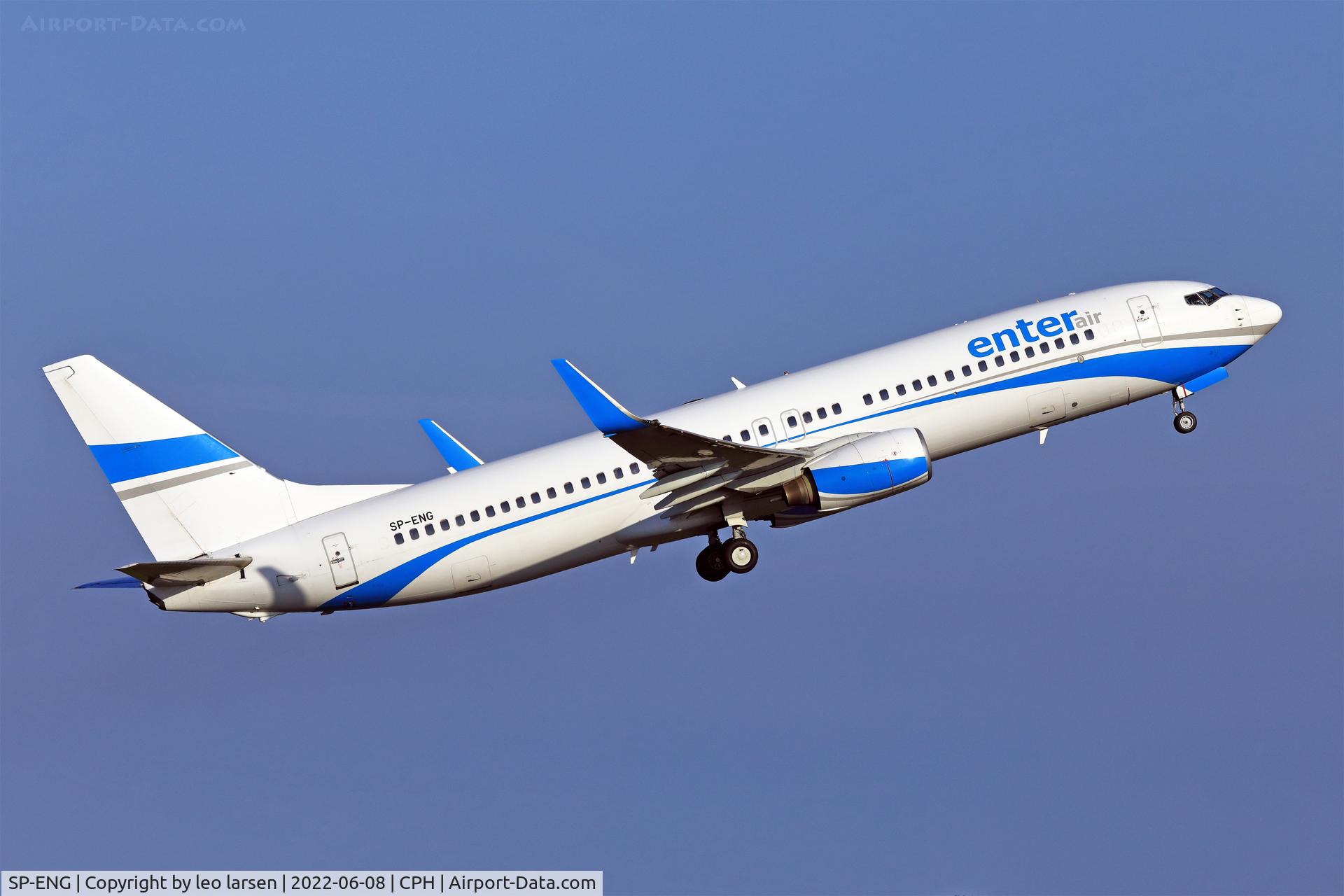 SP-ENG, 2002 Boeing 737-8CX C/N 32365, Copenhagen 8.6.2022