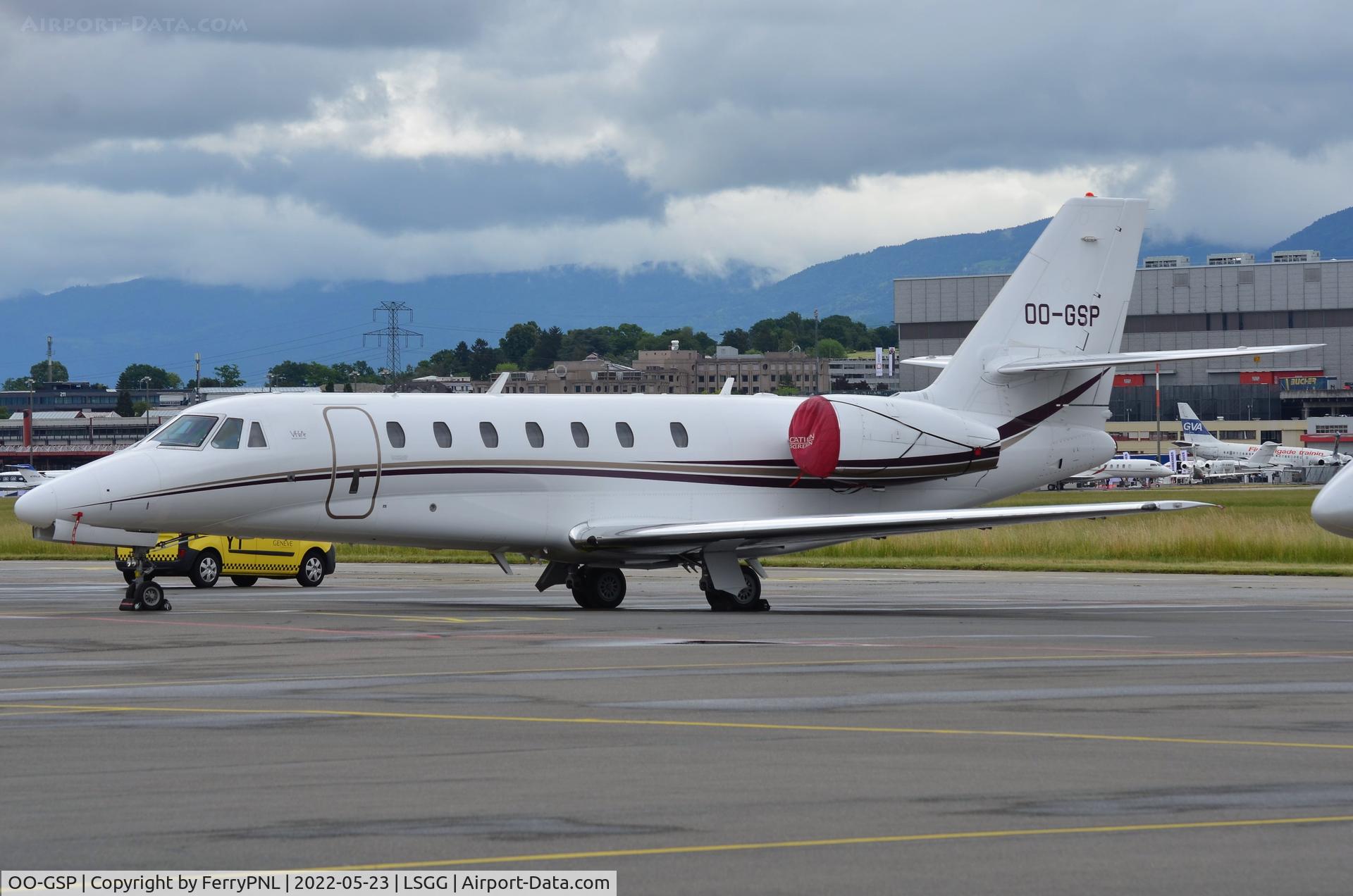 OO-GSP, 2010 Cessna 680 Citation Sovereign C/N 680-0302, Air Service Liège Ce680