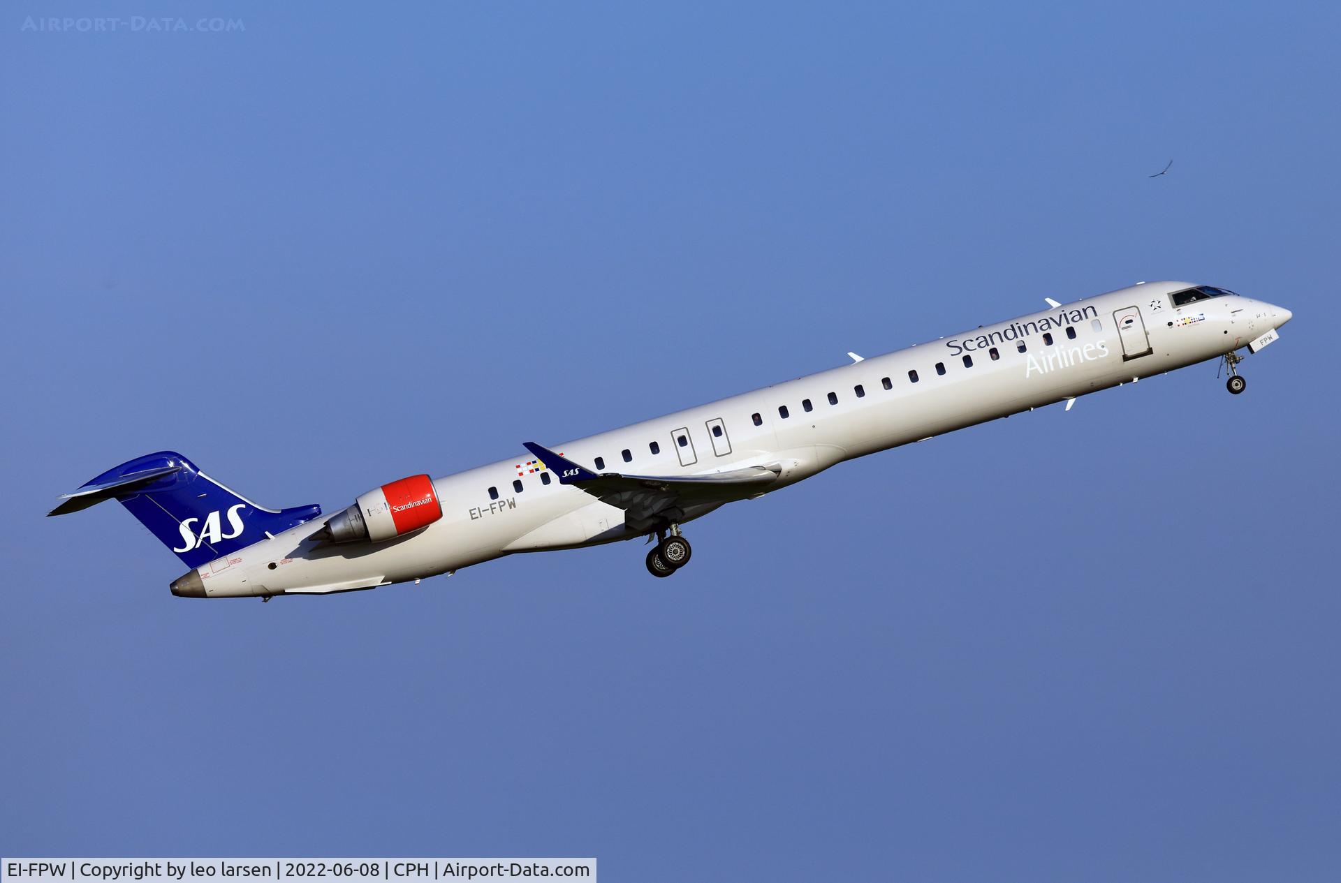 EI-FPW, 2018 Bombardier CRJ-900 (CL-600-2D24) C/N 15443, Copenhagen 8.6.2022