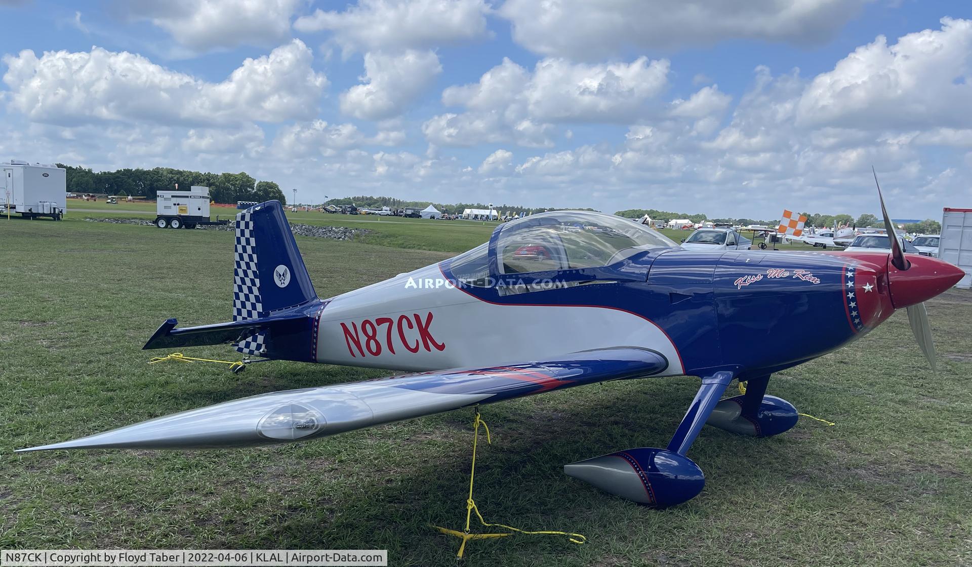 N87CK, Stoddard-Hamilton Glasair II SH 2F C/N 1078, Sun N Fun