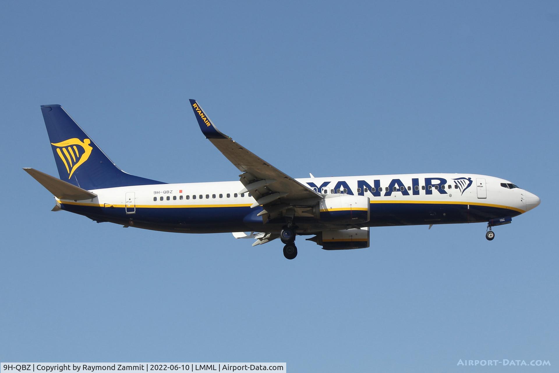 9H-QBZ, 2016 Boeing 737-8AS C/N 44721, B737-800 9H-QBZ Malta Air