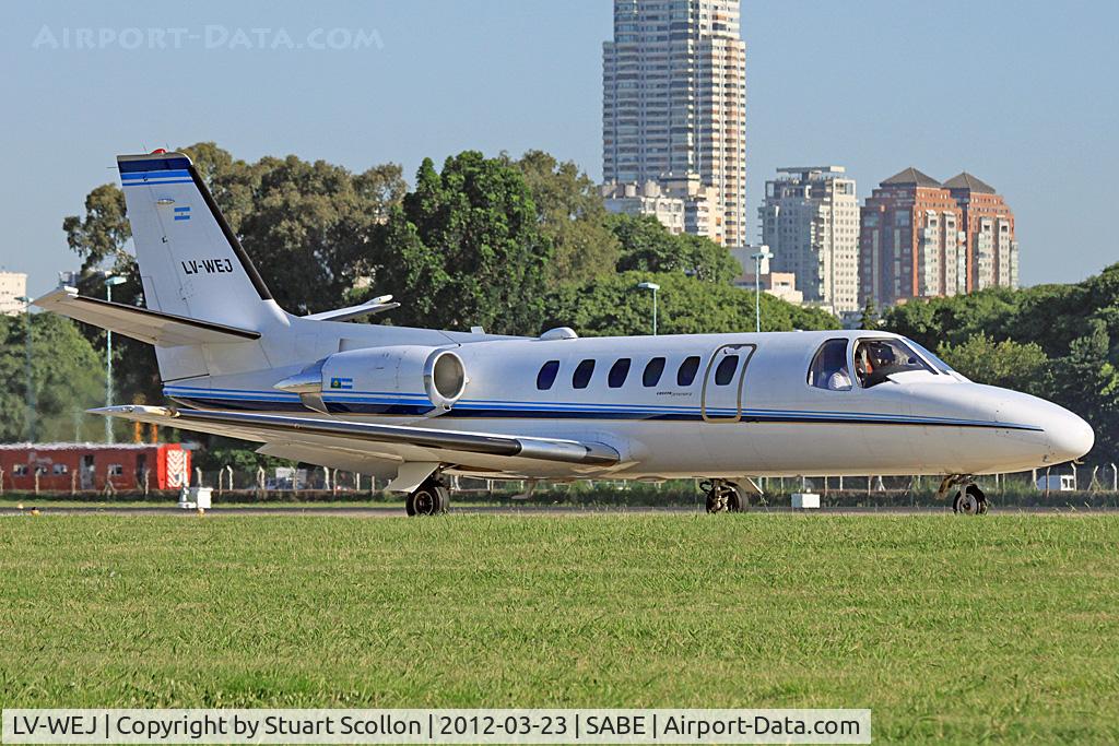 LV-WEJ, 1993 Cessna 550 Citation II C/N 550-0724, Citation