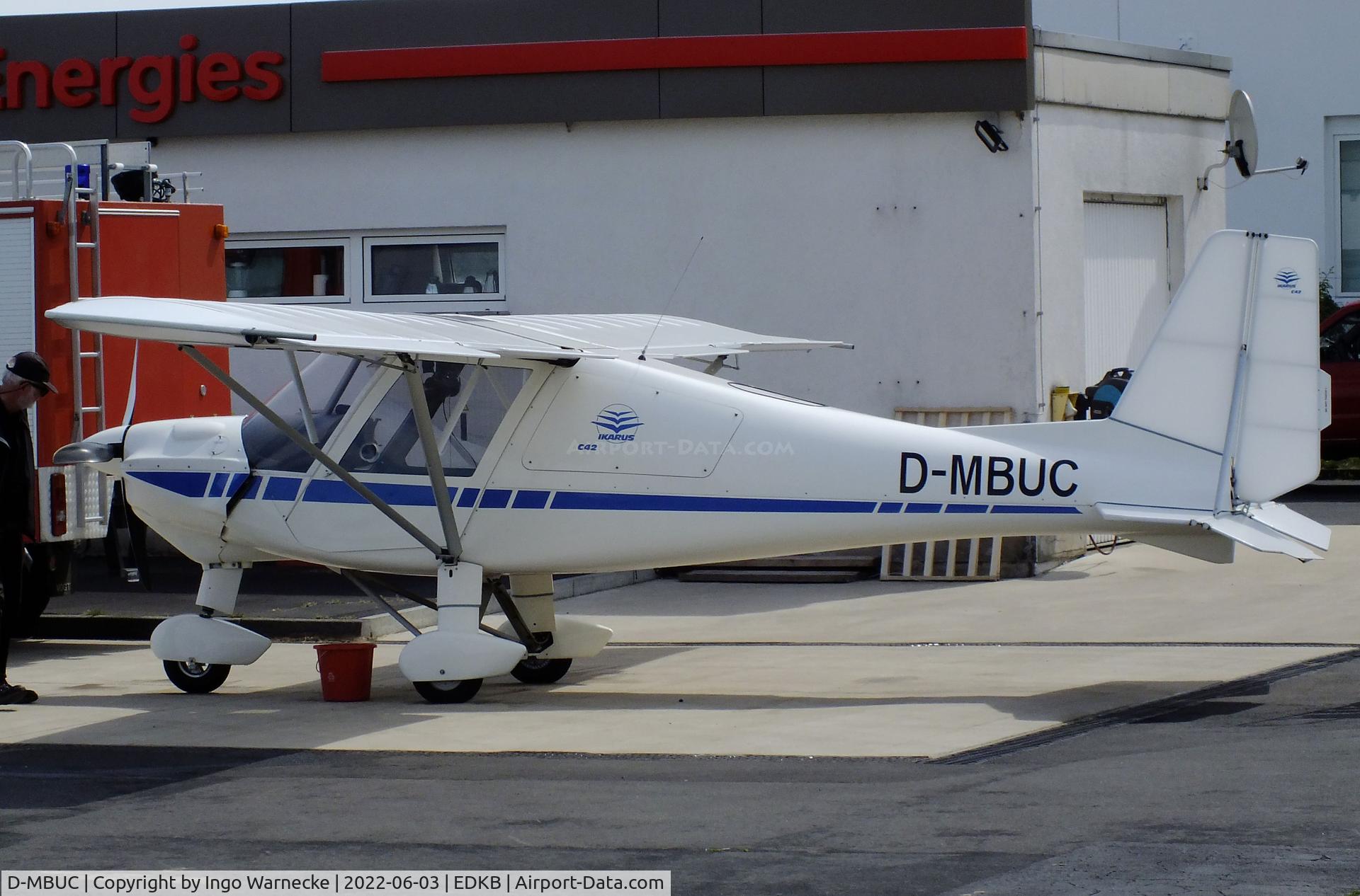 D-MBUC, 2015 Comco Ikarus C-42 C/N 1505-7393, Comco Ikarus C42 at Bonn-Hangelar airfield '2205-06