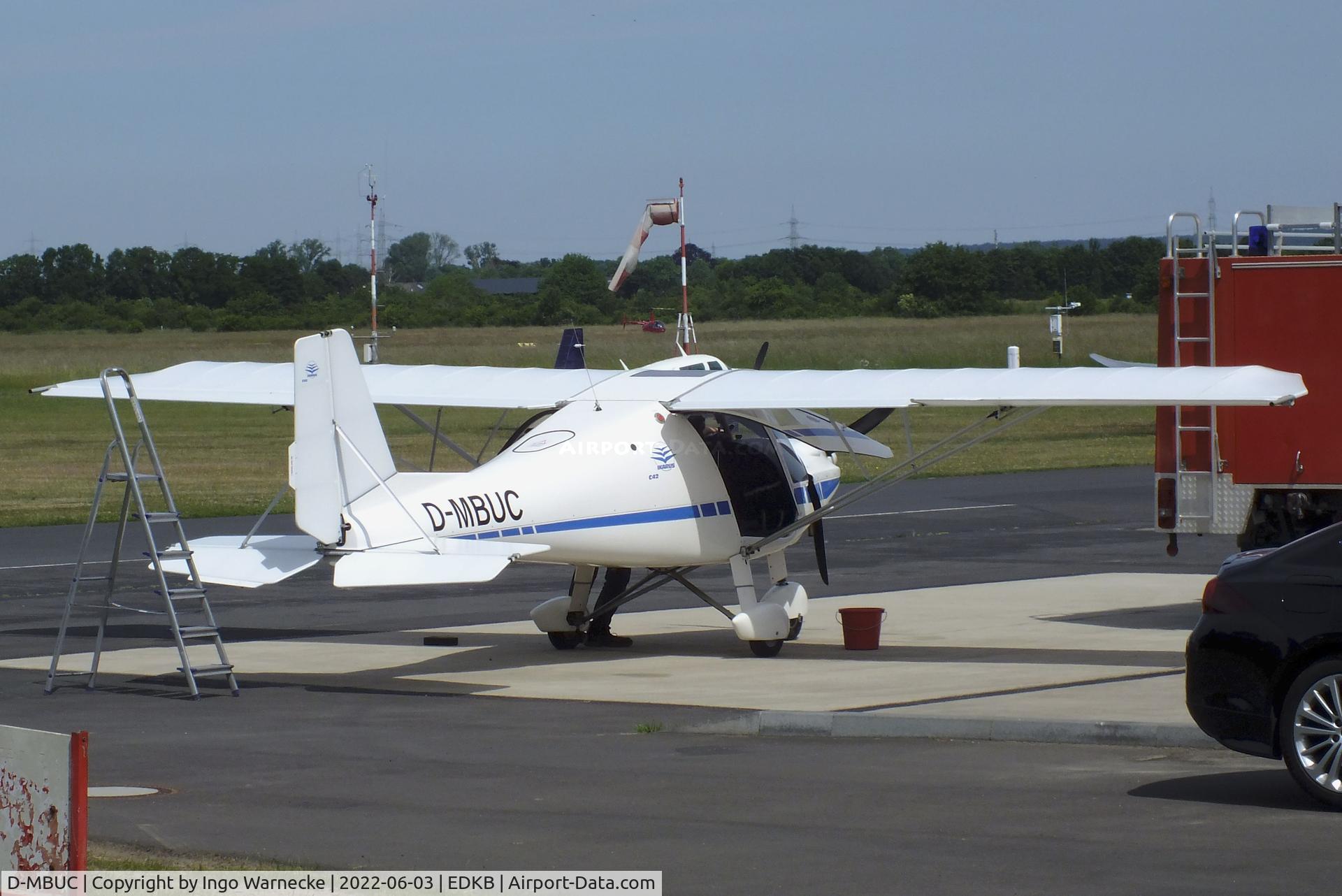 D-MBUC, 2015 Comco Ikarus C-42 C/N 1505-7393, Comco Ikarus C42 at Bonn-Hangelar airfield '2205-06