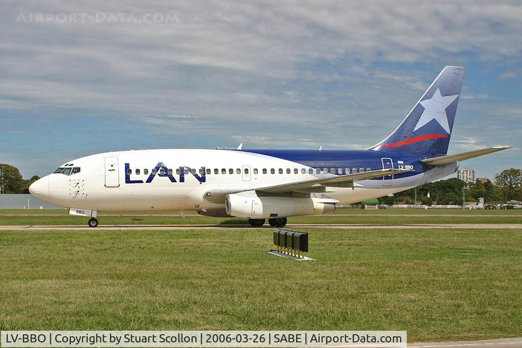 LV-BBO, Boeing 737-230 C/N 22139, Lan Argentina