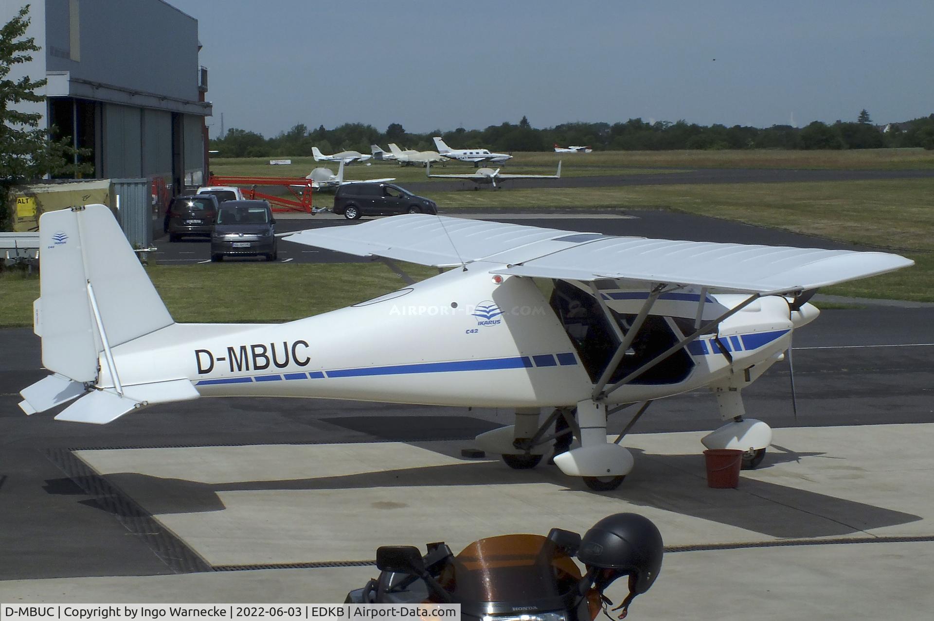 D-MBUC, 2015 Comco Ikarus C-42 C/N 1505-7393, Comco Ikarus C42 at Bonn-Hangelar airfield '2205-06