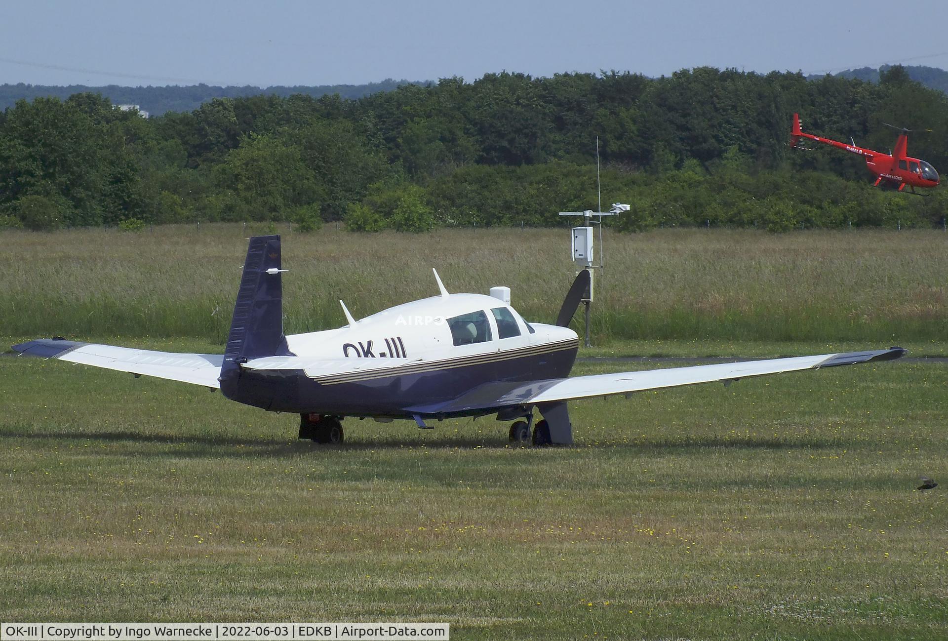 OK-III, 1985 Mooney M20J 201 C/N 24-1547, Mooney M20J 201 at Bonn-Hangelar airfield '2205-06