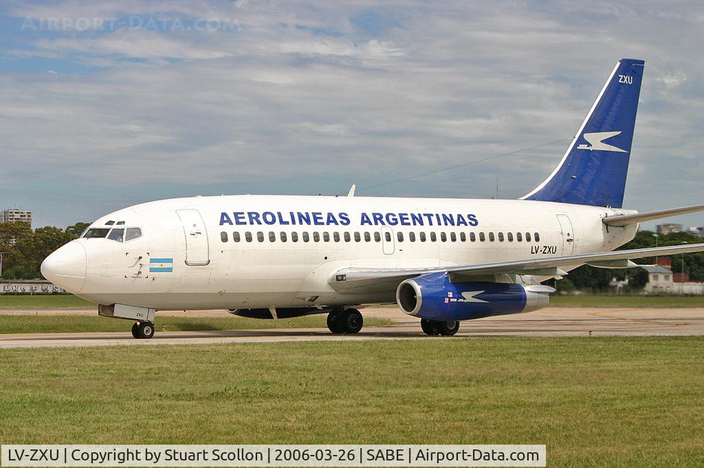 LV-ZXU, 1985 Boeing 737-236 C/N 23226, Aerolineas