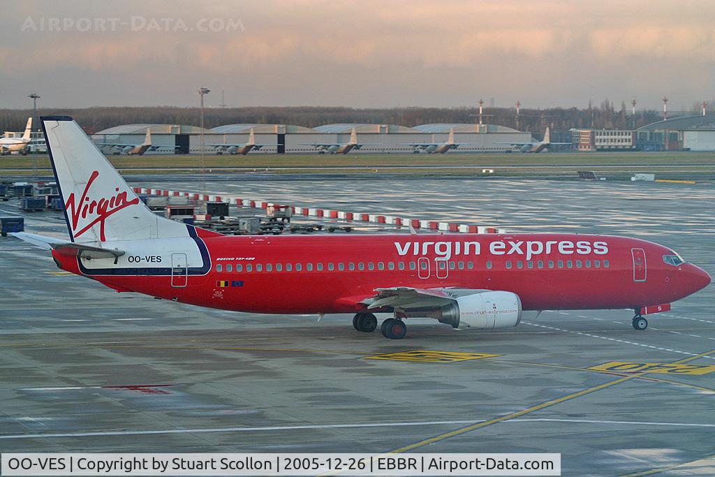OO-VES, 1996 Boeing 737-43Q C/N 28493, Virgin Express