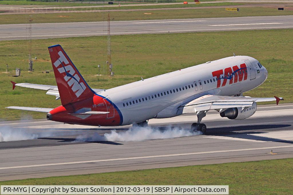 PR-MYG, 2010 Airbus A320-214 C/N 4320, TAM CGH