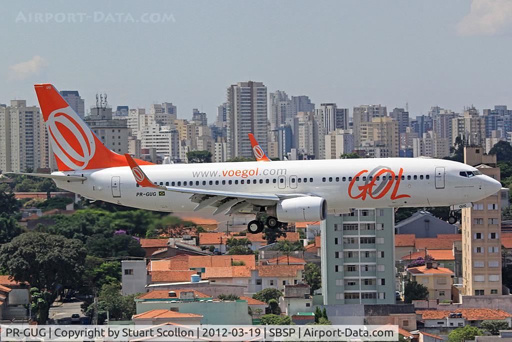 PR-GUG, 2011 Boeing 737-8HX C/N 35842, GOL CGH