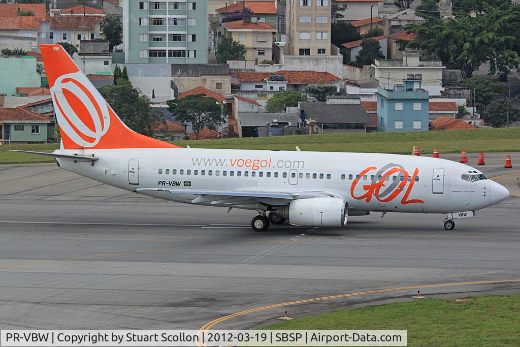 PR-VBW, 2001 Boeing 737-7BX C/N 30739, GOL CGH