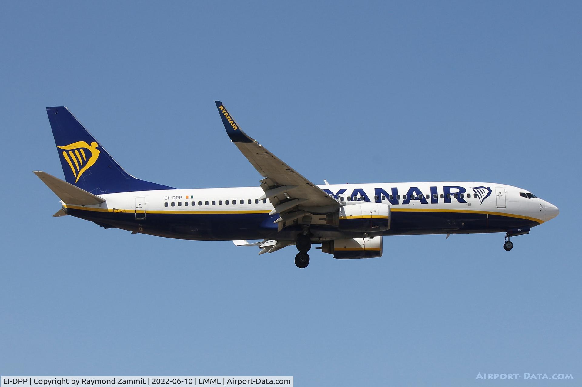 EI-DPP, 2007 Boeing 737-8AS C/N 33613, B737-800 EI-DPP Ryanair