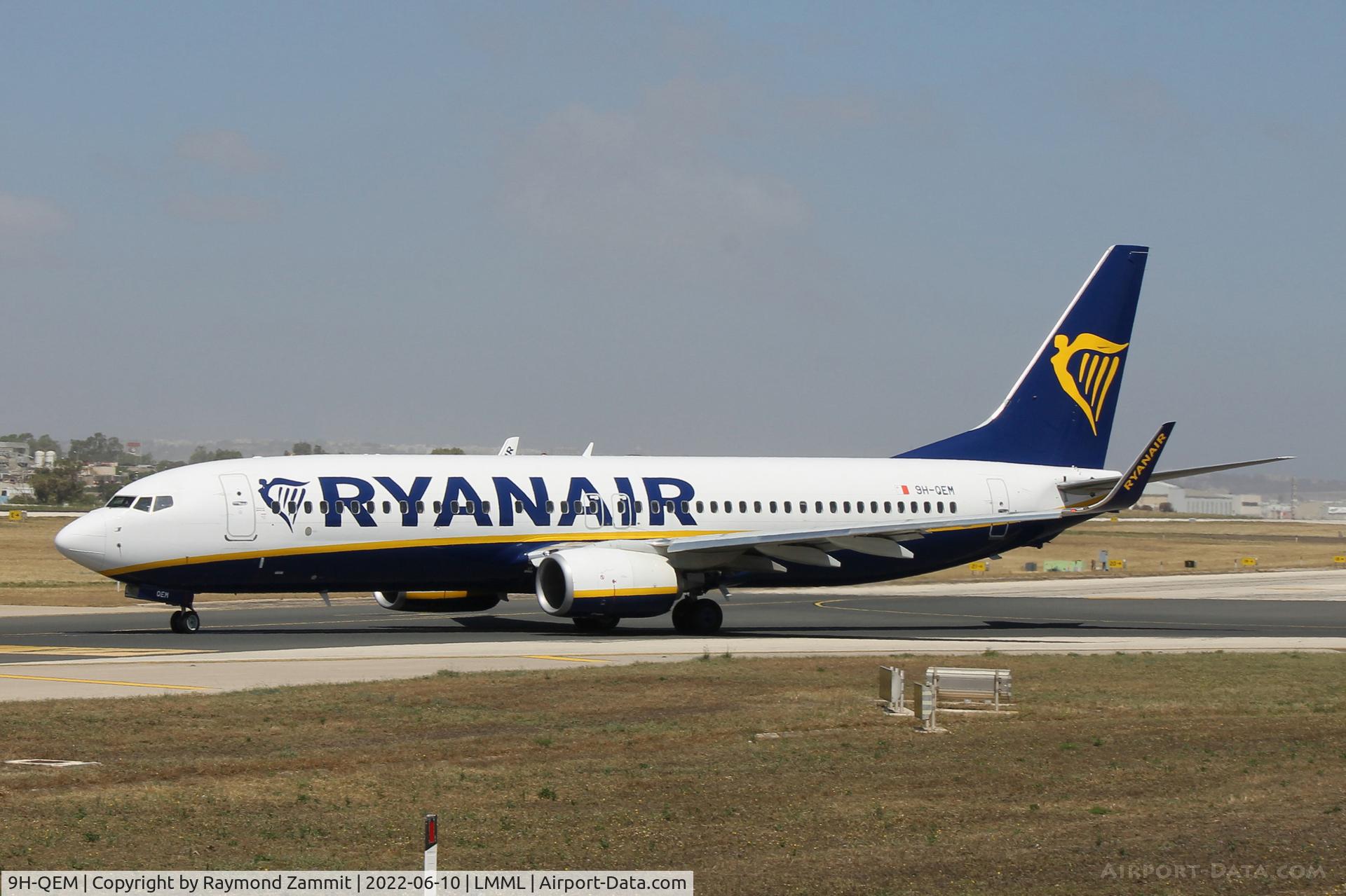 9H-QEM, 2018 Boeing 737-8AS C/N 44825, B737-800 9H-QEM Malta Air