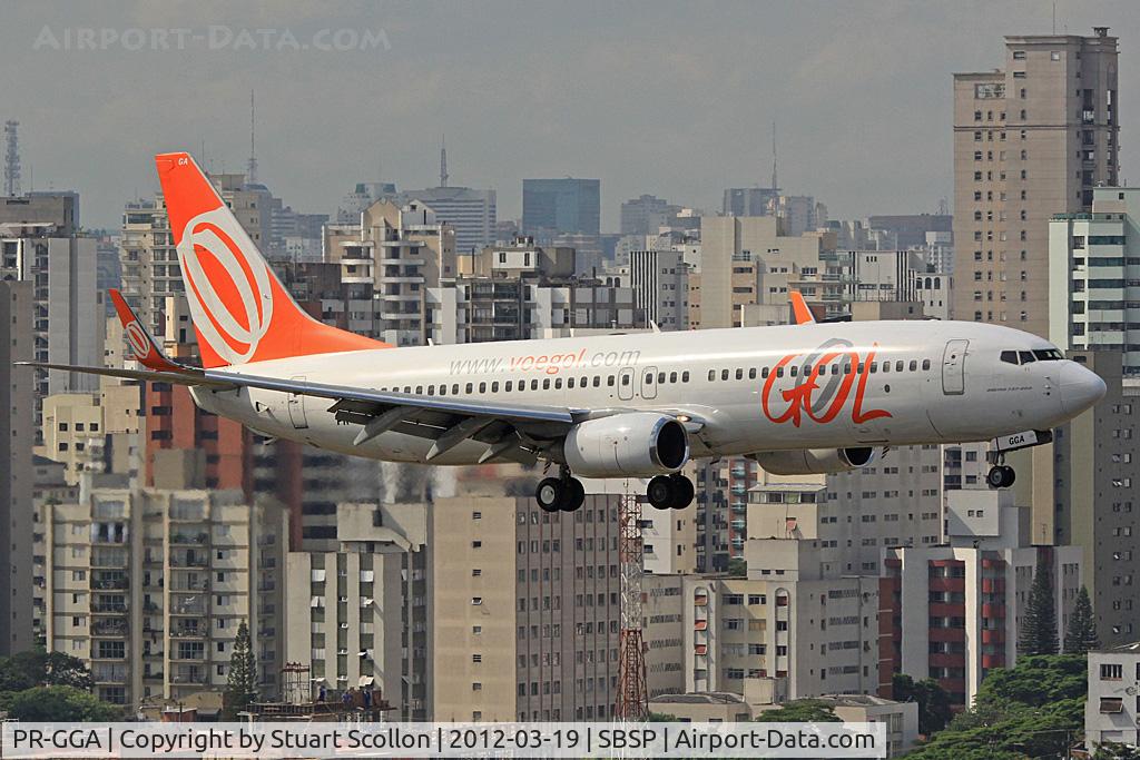 PR-GGA, 2007 Boeing 737-8EH C/N 35063, GOL CGH