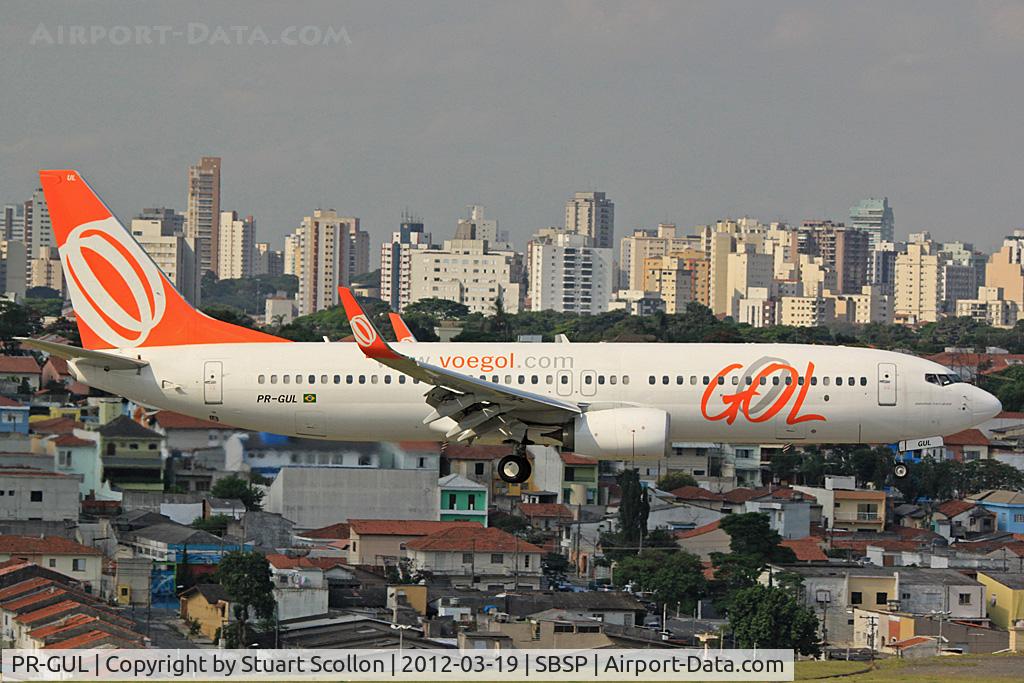 PR-GUL, 2011 Boeing 737-8EH C/N 35845, GOL CGH