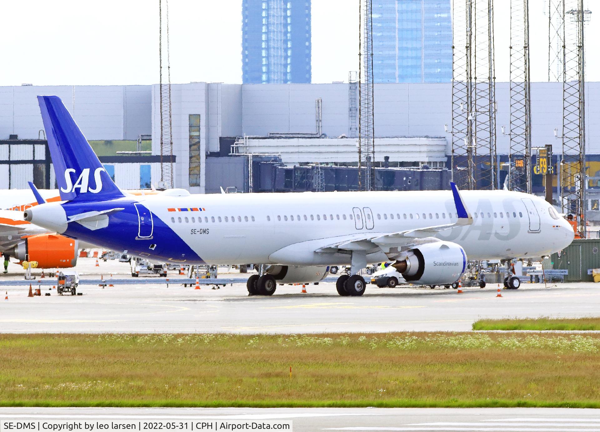 SE-DMS, 2021 Airbus A321-253NX C/N 10500, Copenhagen 31.5.2022