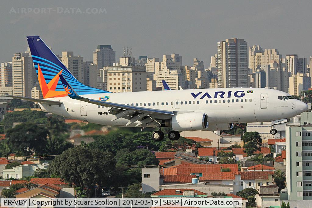 PR-VBY, 1999 Boeing 737-73A C/N 28499, Varig