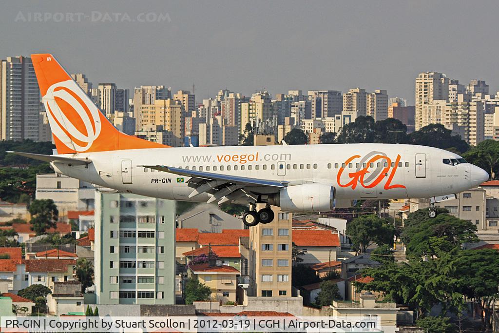 PR-GIN, 2001 Boeing 737-73V C/N 30242, GOL CGH